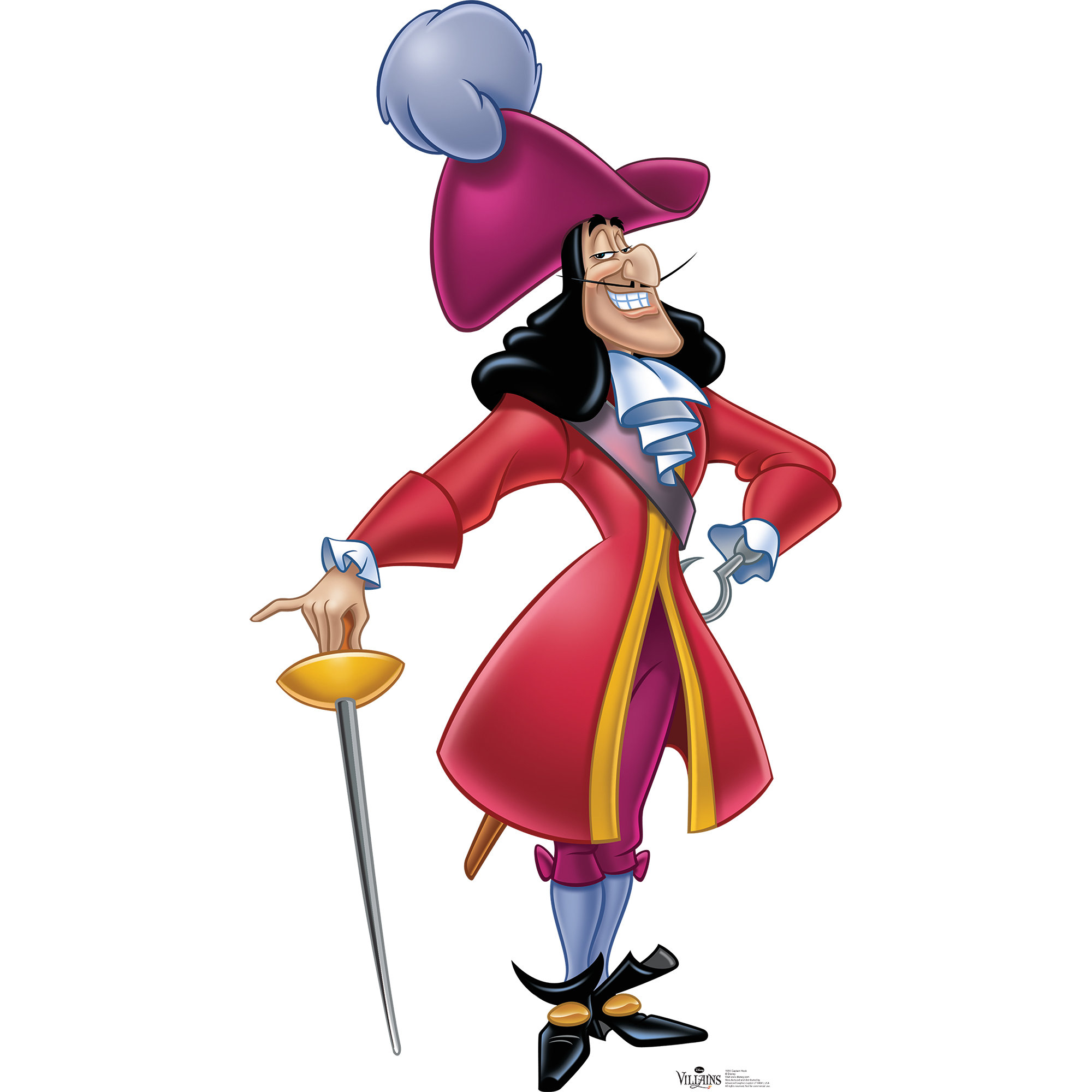 disney showcase captain hook