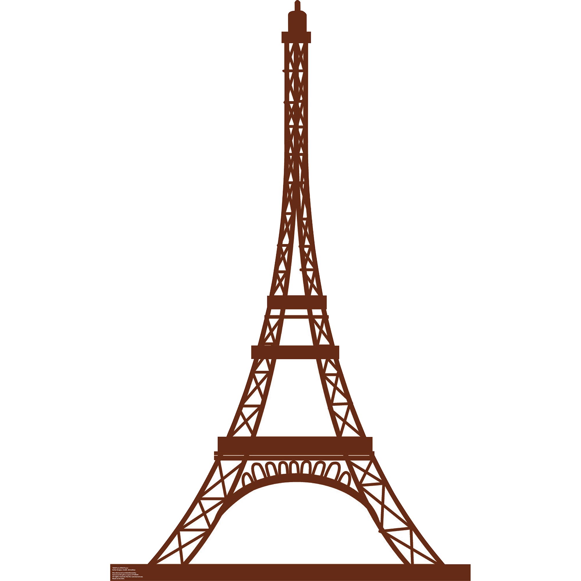 Paris Eiffel Tower Cardboard Standup | Wayfair