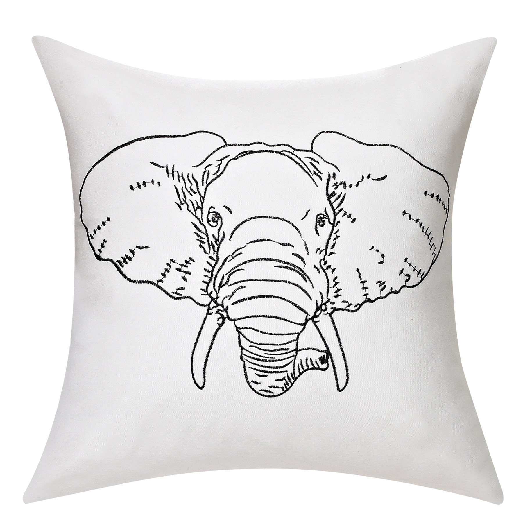 elephant decorative pillow
