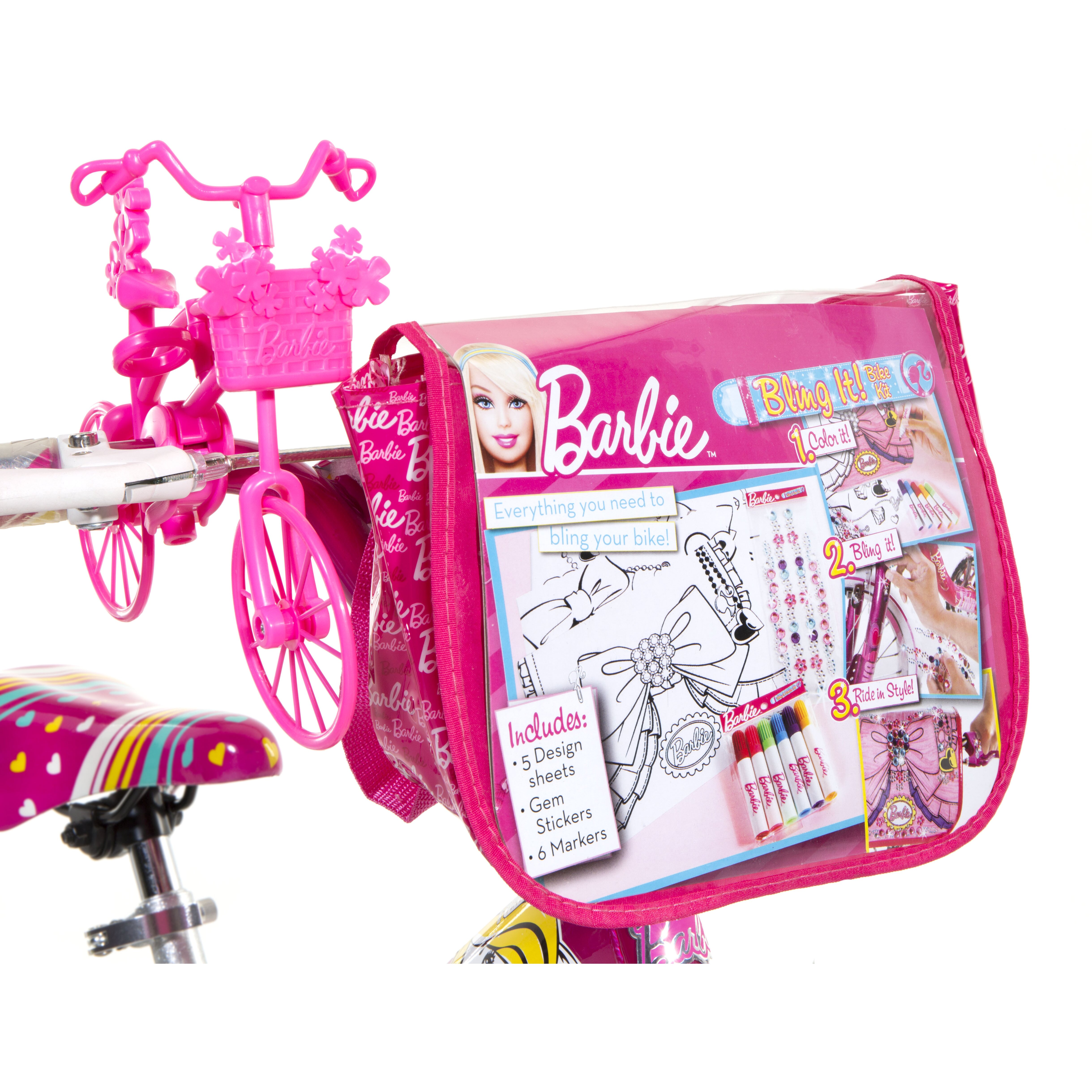 barbie pink bike