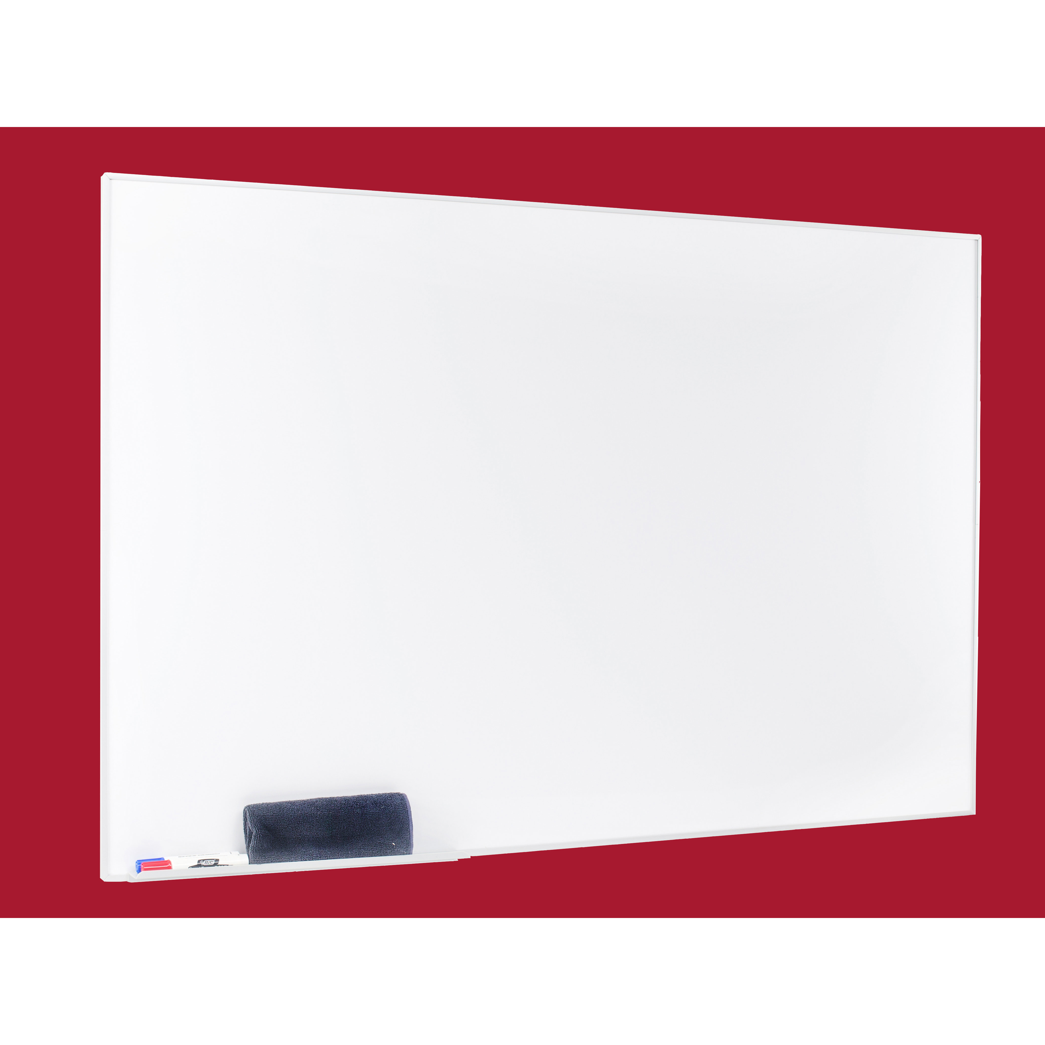 Egan Presentation Boards Aluminum Square Frame Dry Erase Wall Mounted