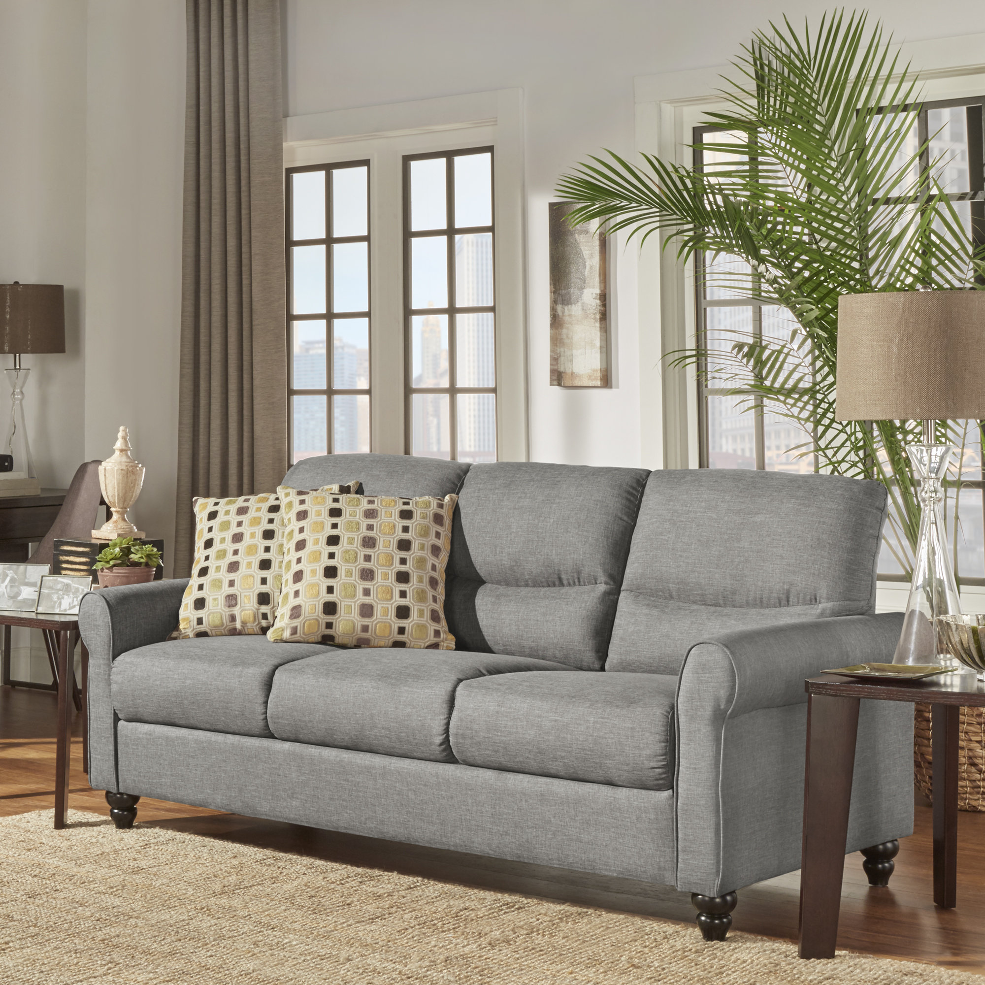 Three Posts Derry Sofa with Rolled Arms & Reviews Wayfair