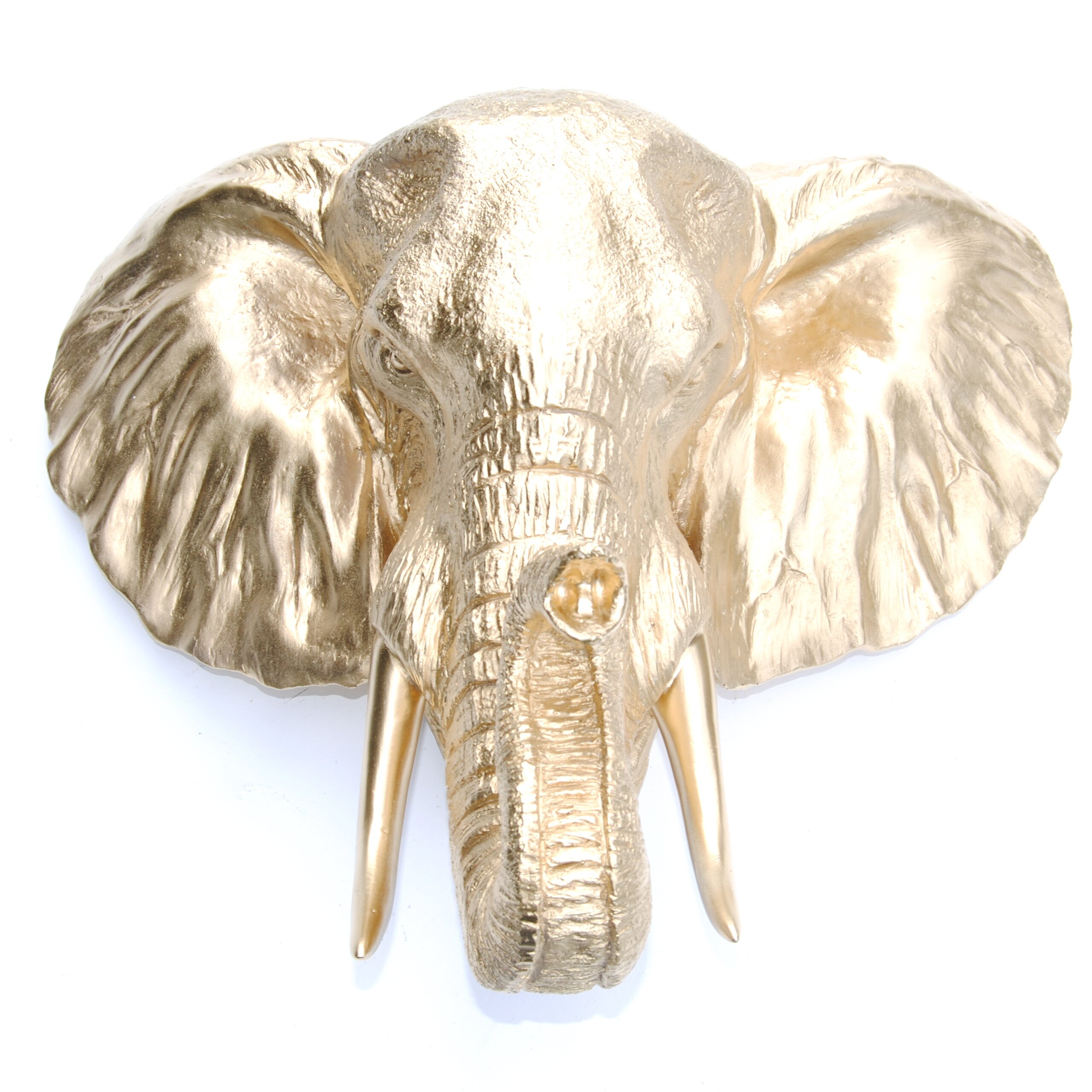 resin elephant head