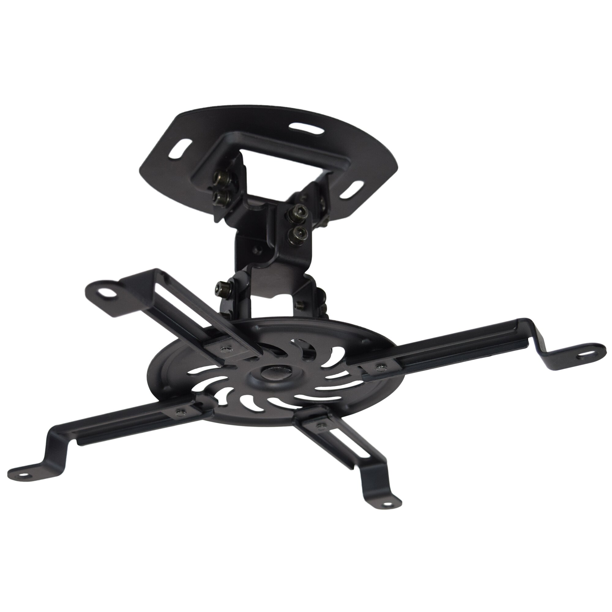 Universal Adjustable Black Ceiling Projector / Projection Mount