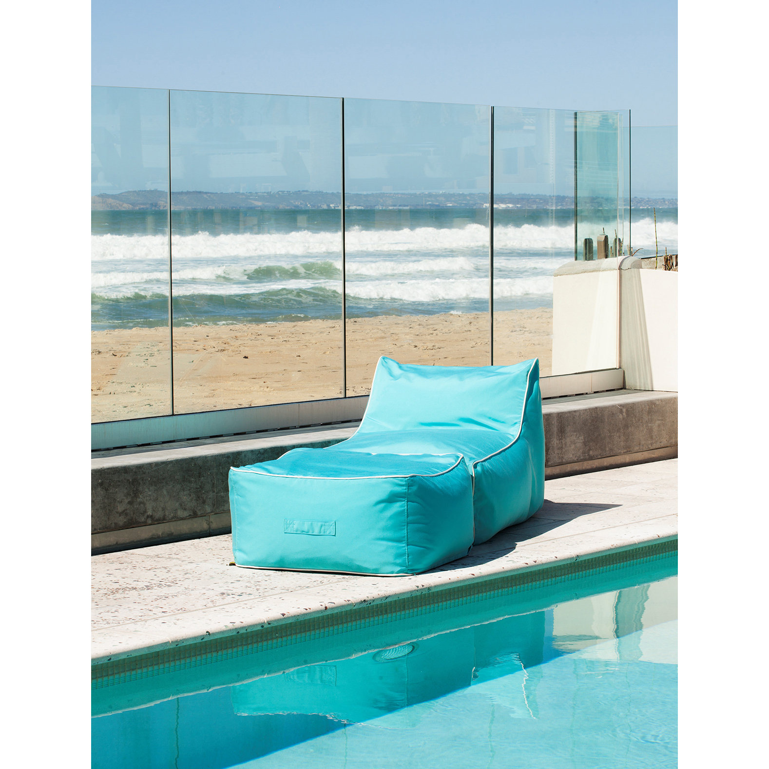 Sunbrella Bean Bag Lounger Set Wayfair