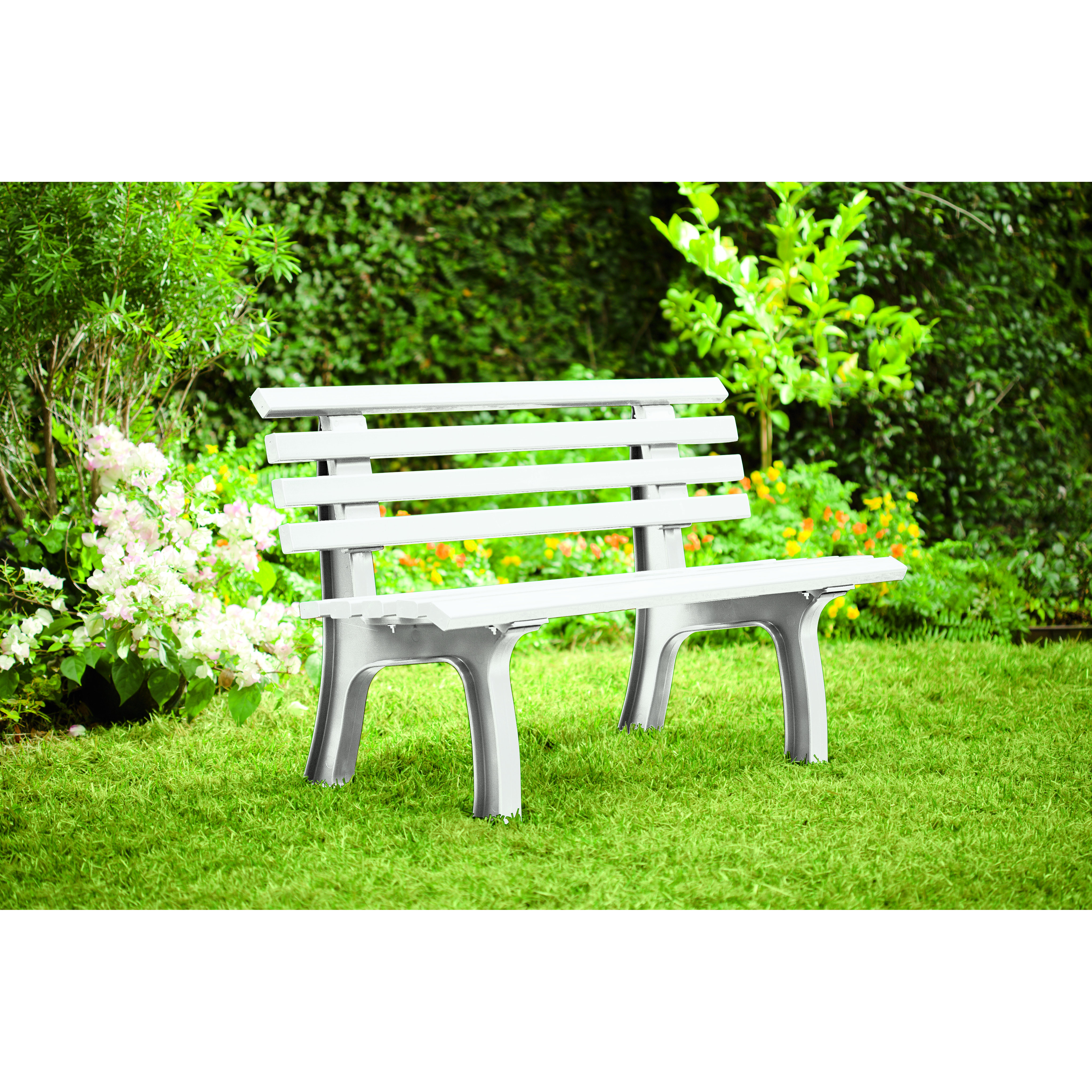 Plow & Hearth Resin Park Bench & Reviews Wayfair