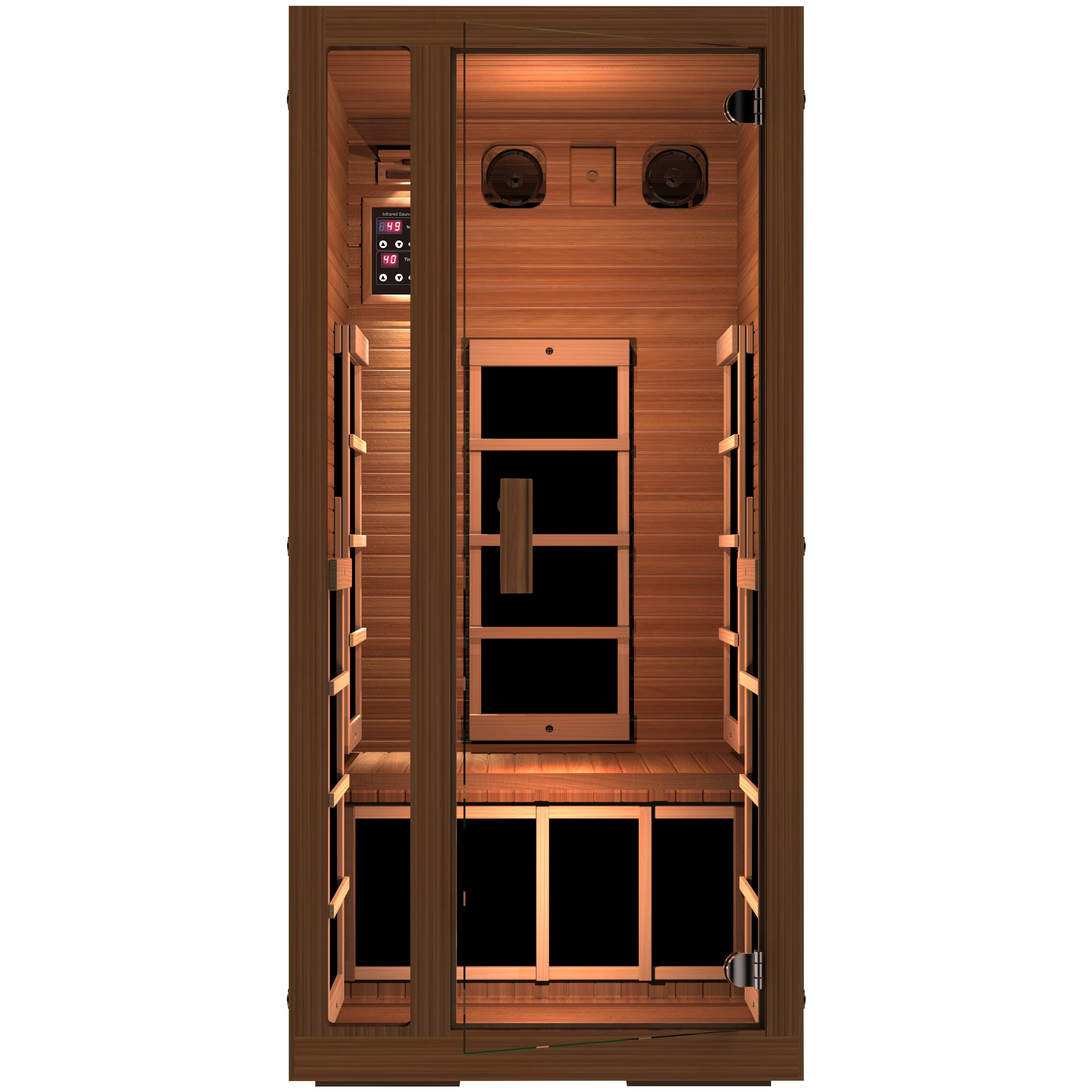 1 Person Carbon Far Infrared Sauna | Wayfair