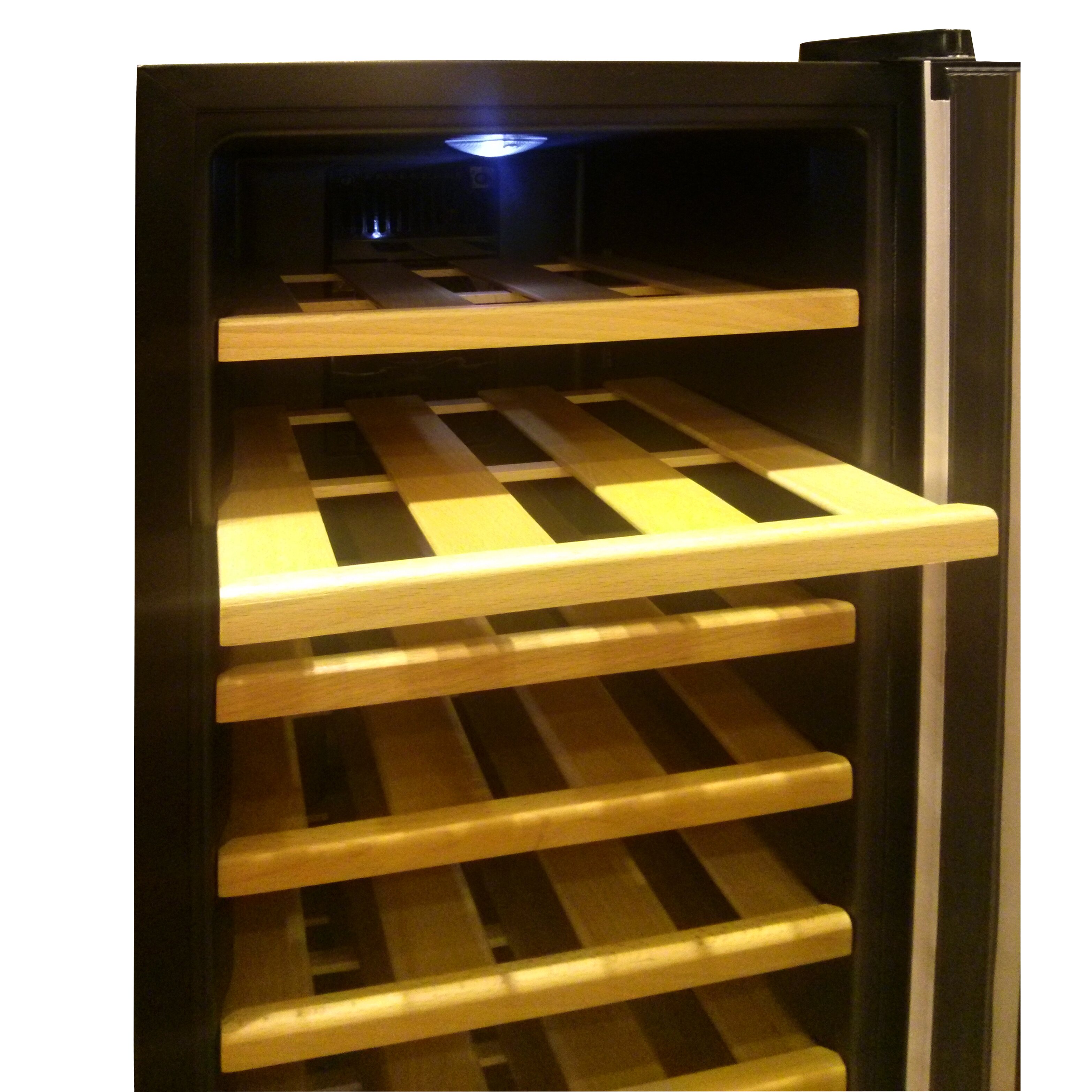 Homeimage 30 Bottle Single Zone Freestanding Wine Refrigerator ...