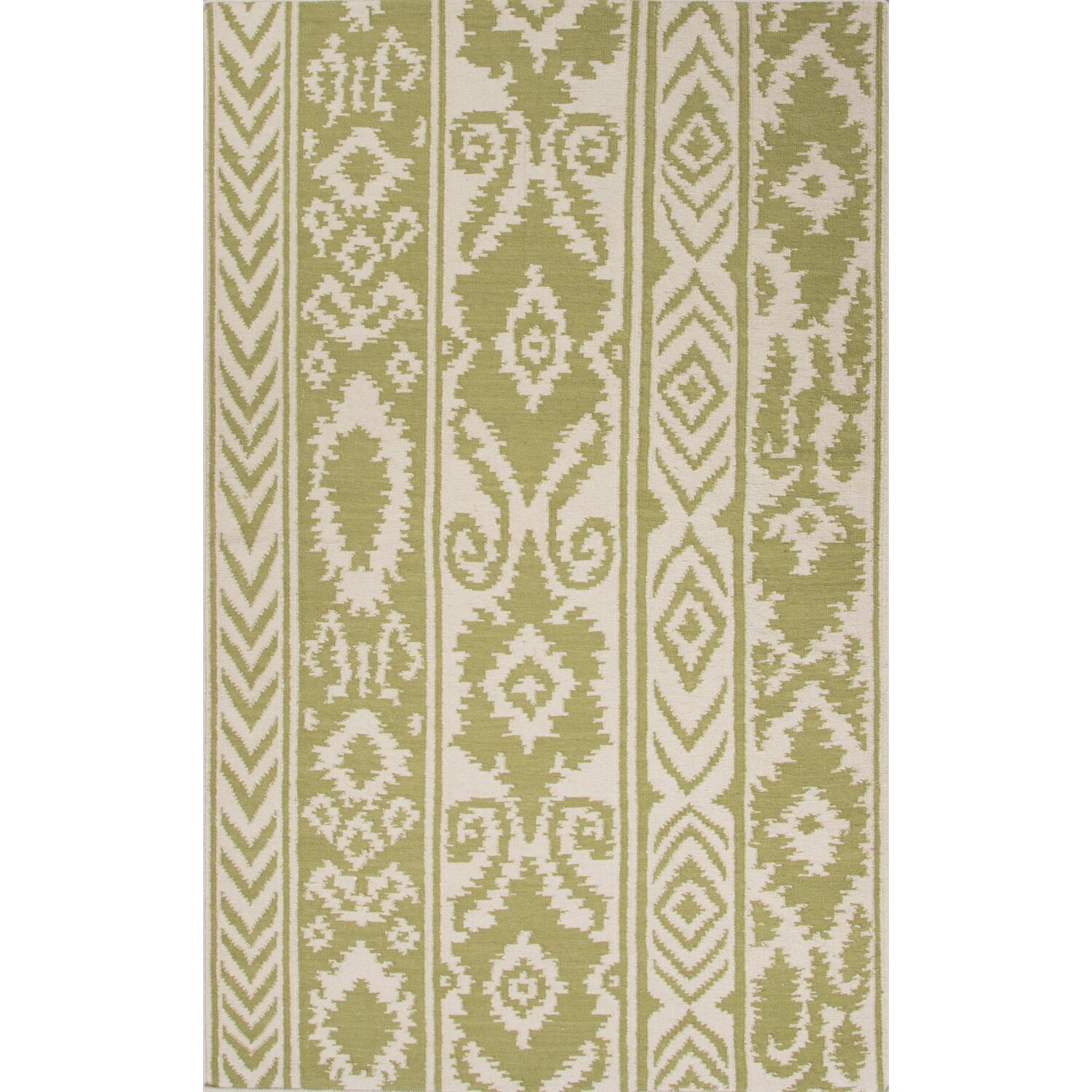 Urban Bungalow Green/Ivory Rug by Jaipur Rugs