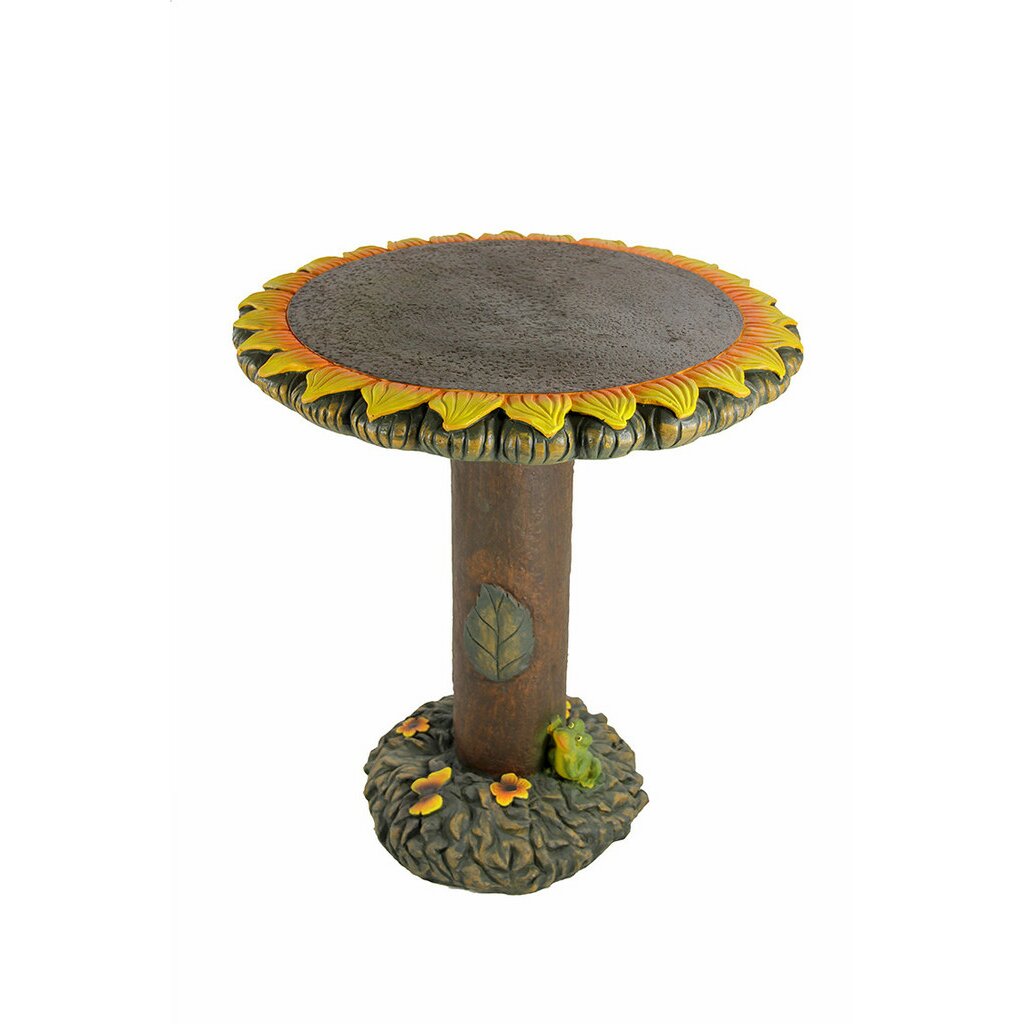 3 Piece Sunflower Table and Chair Novelty Garden Patio