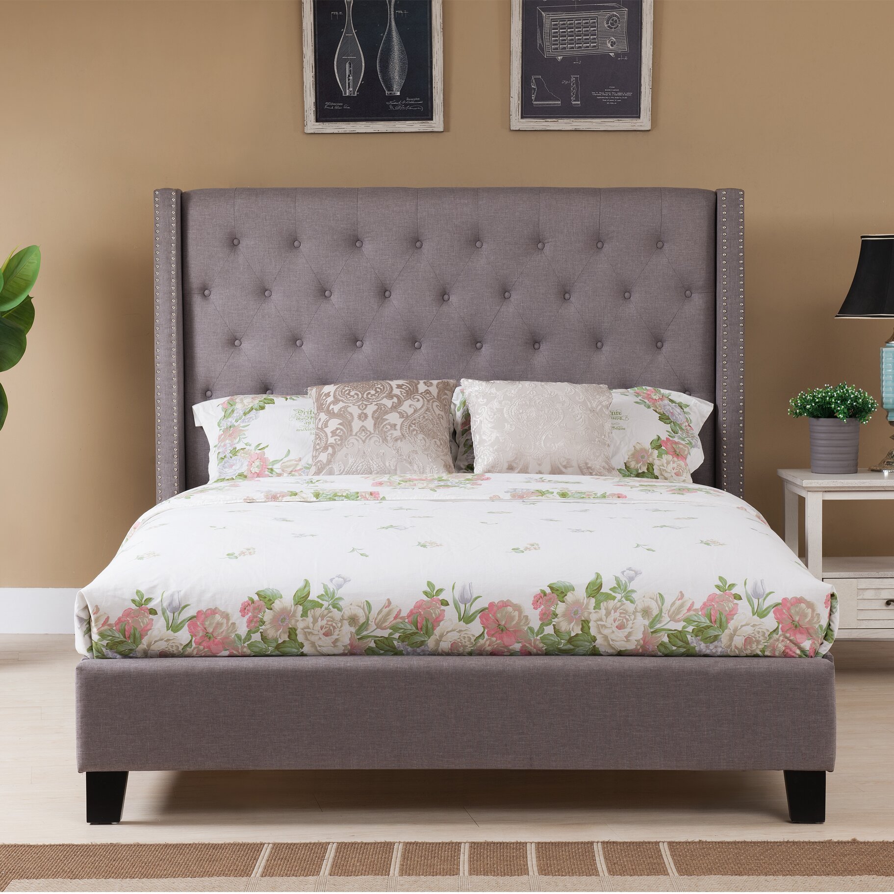 Darby Home Co Newsome Upholstered Panel Bed