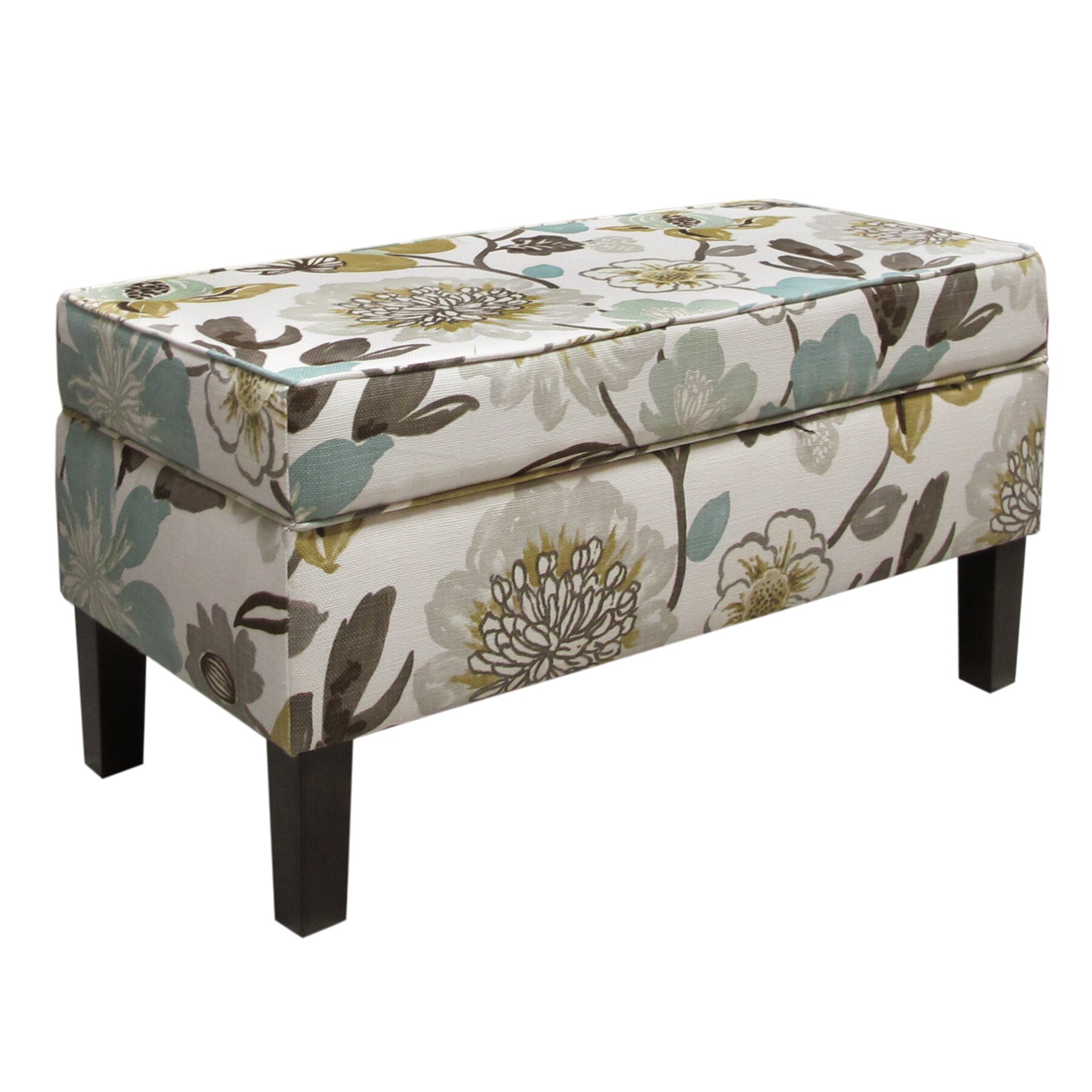 Alcott Hill Thurston Upholstered Storage Bedroom Bench ...