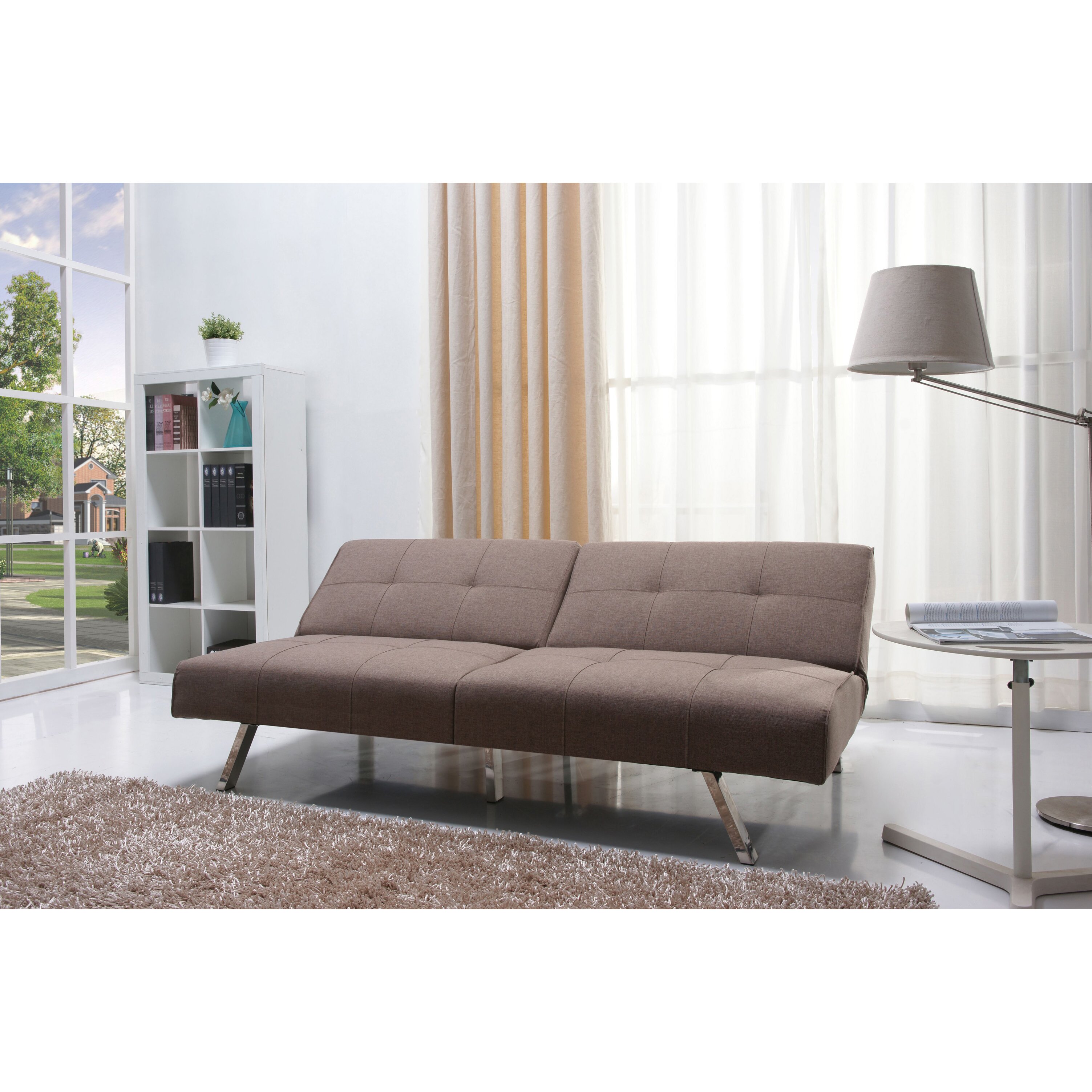 Varick Gallery Rosehill Foldable Futon Sofa Bed & Reviews ...