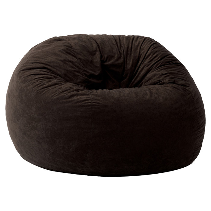 Brayden Studio Everett Memory Foam Filled Bean Bag Chair & Reviews | Wayfair