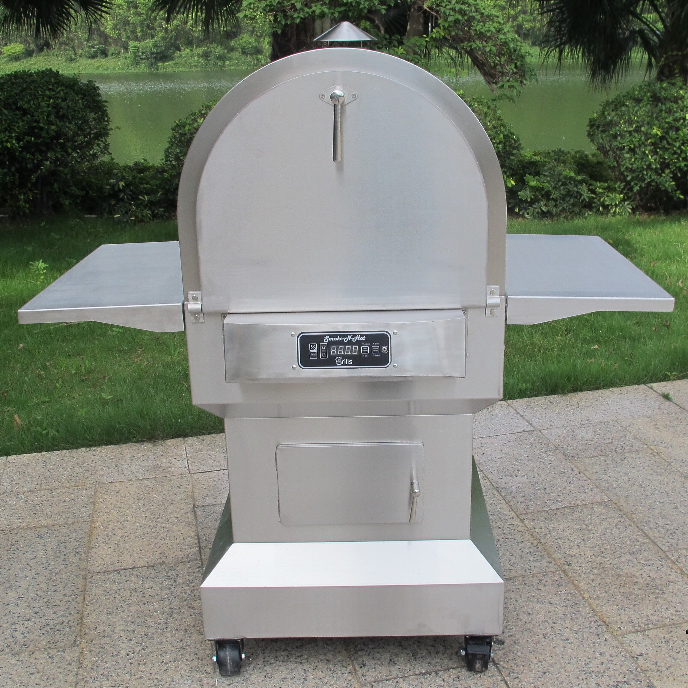 56 Outdoor Cooking Center Grill by Smoke N Hot Grills