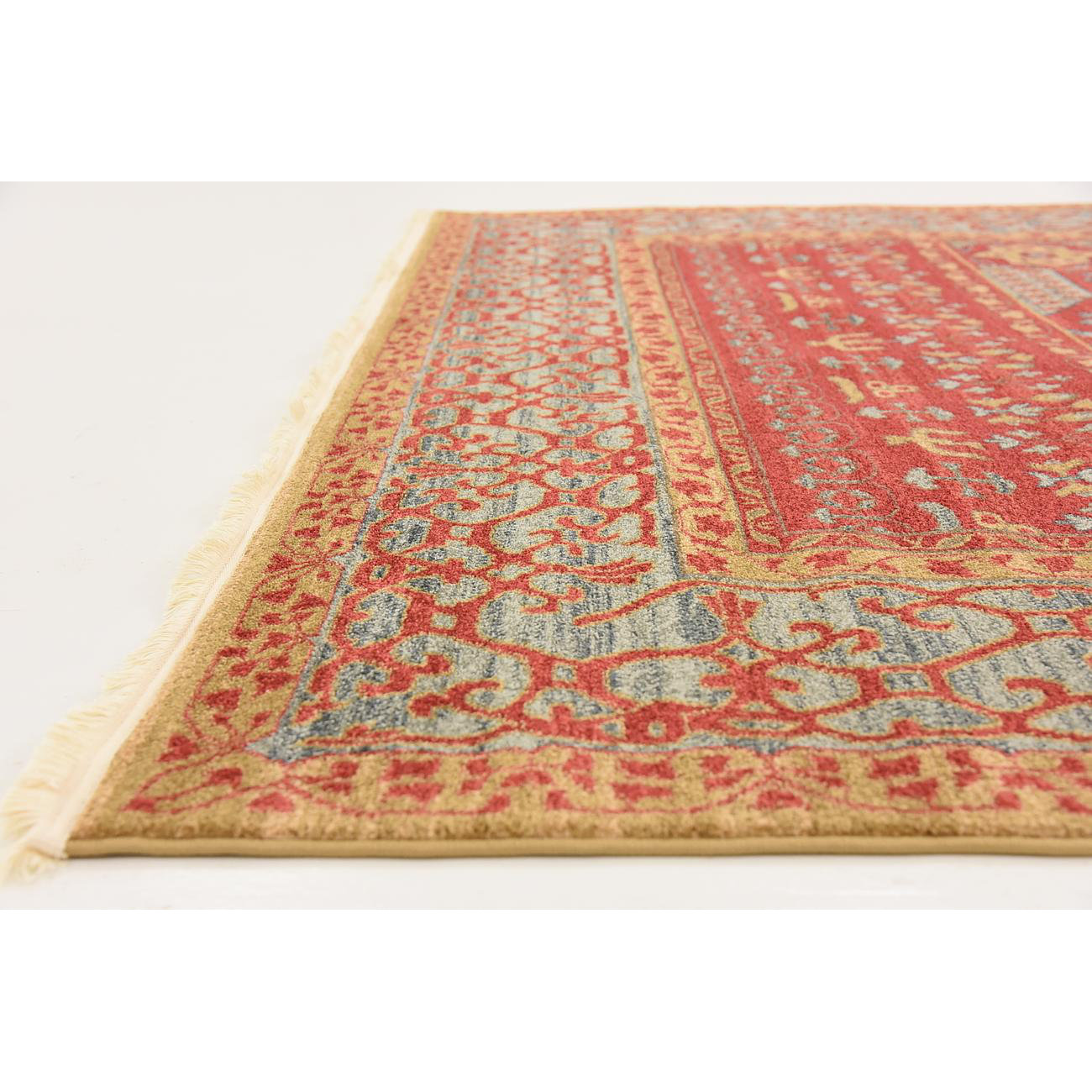 Unique Loom Palace Red Area Rug & Reviews Wayfair