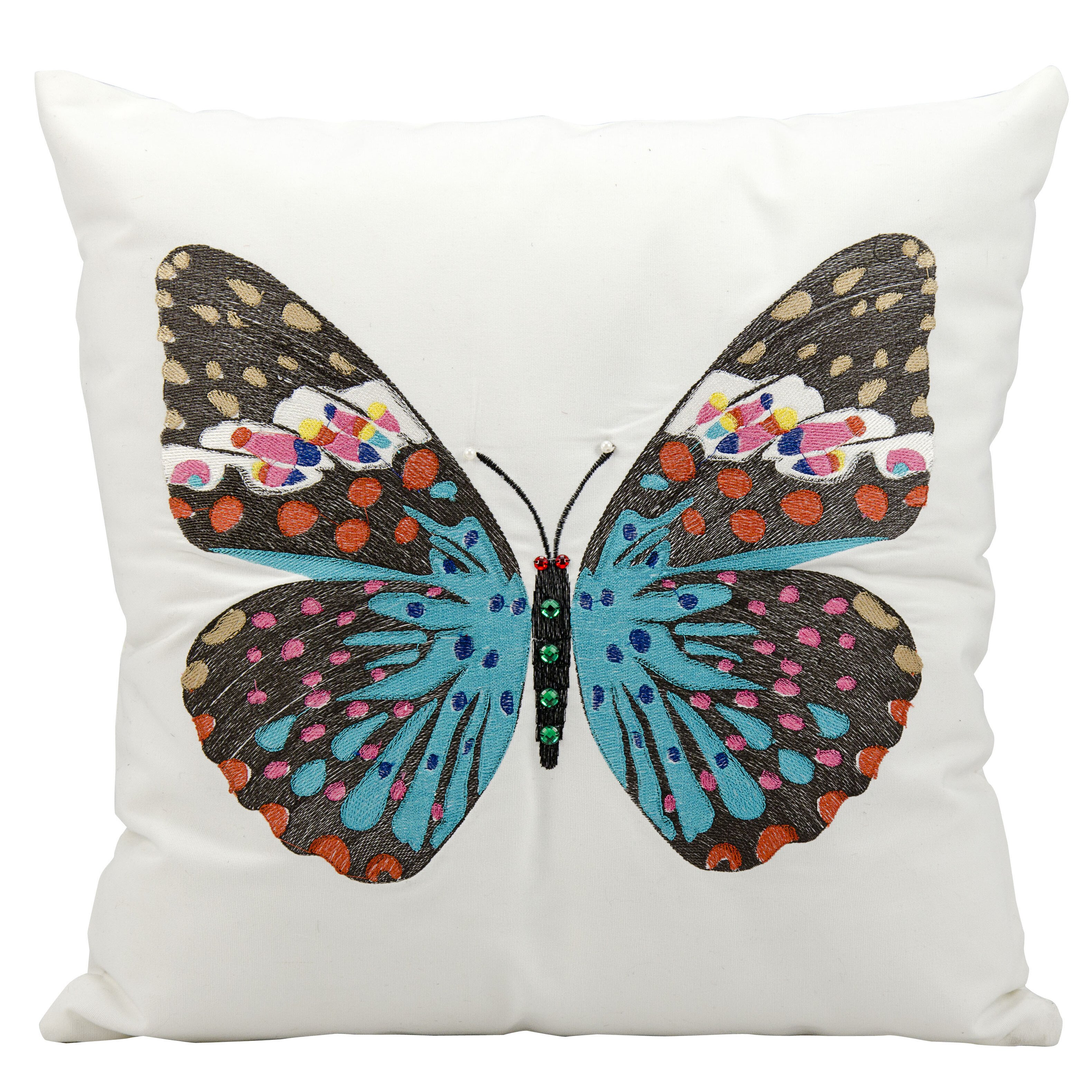 plush craft butterfly pillow