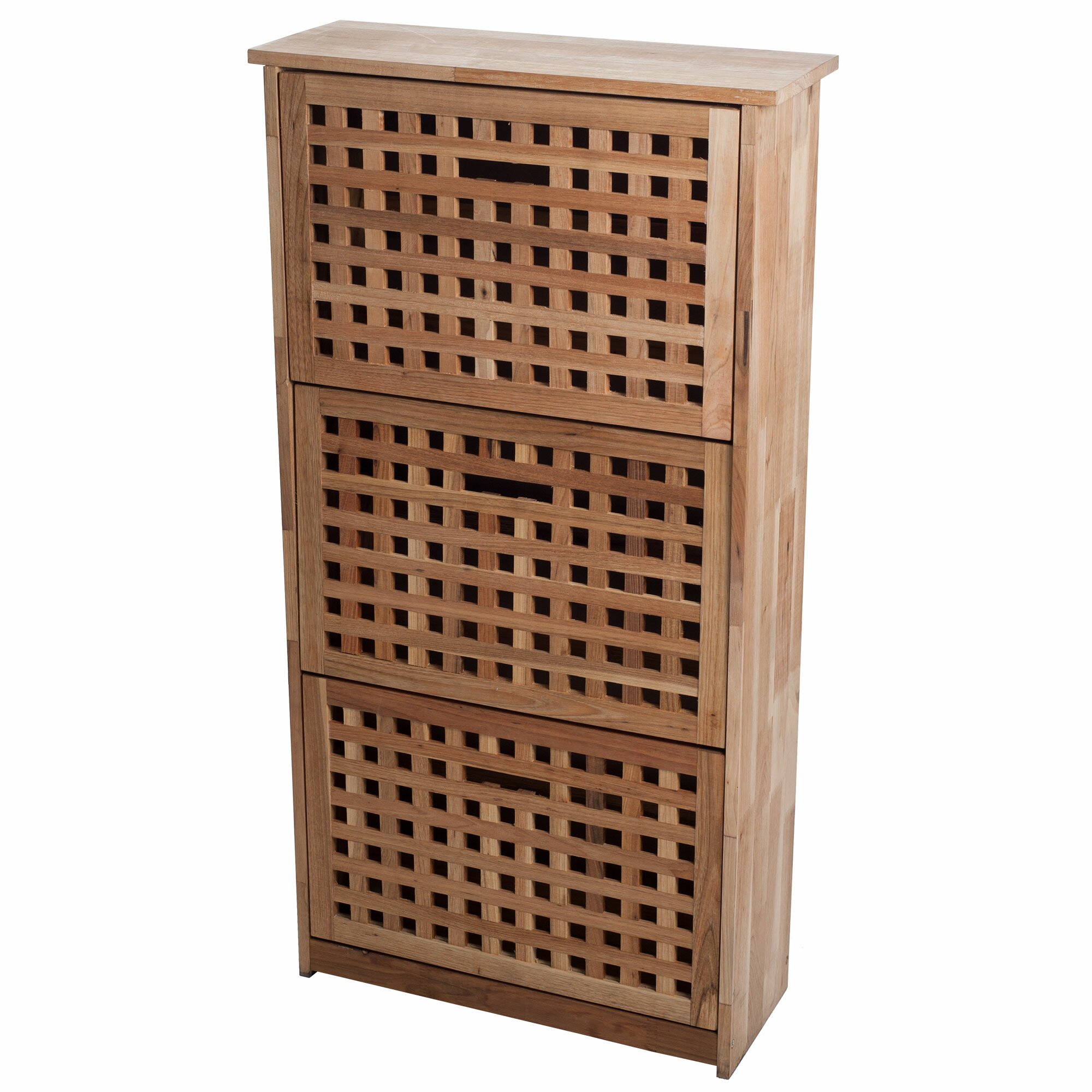 Loon Peak 3 Drawer Shoe Storage Cabinet & Reviews | Wayfair