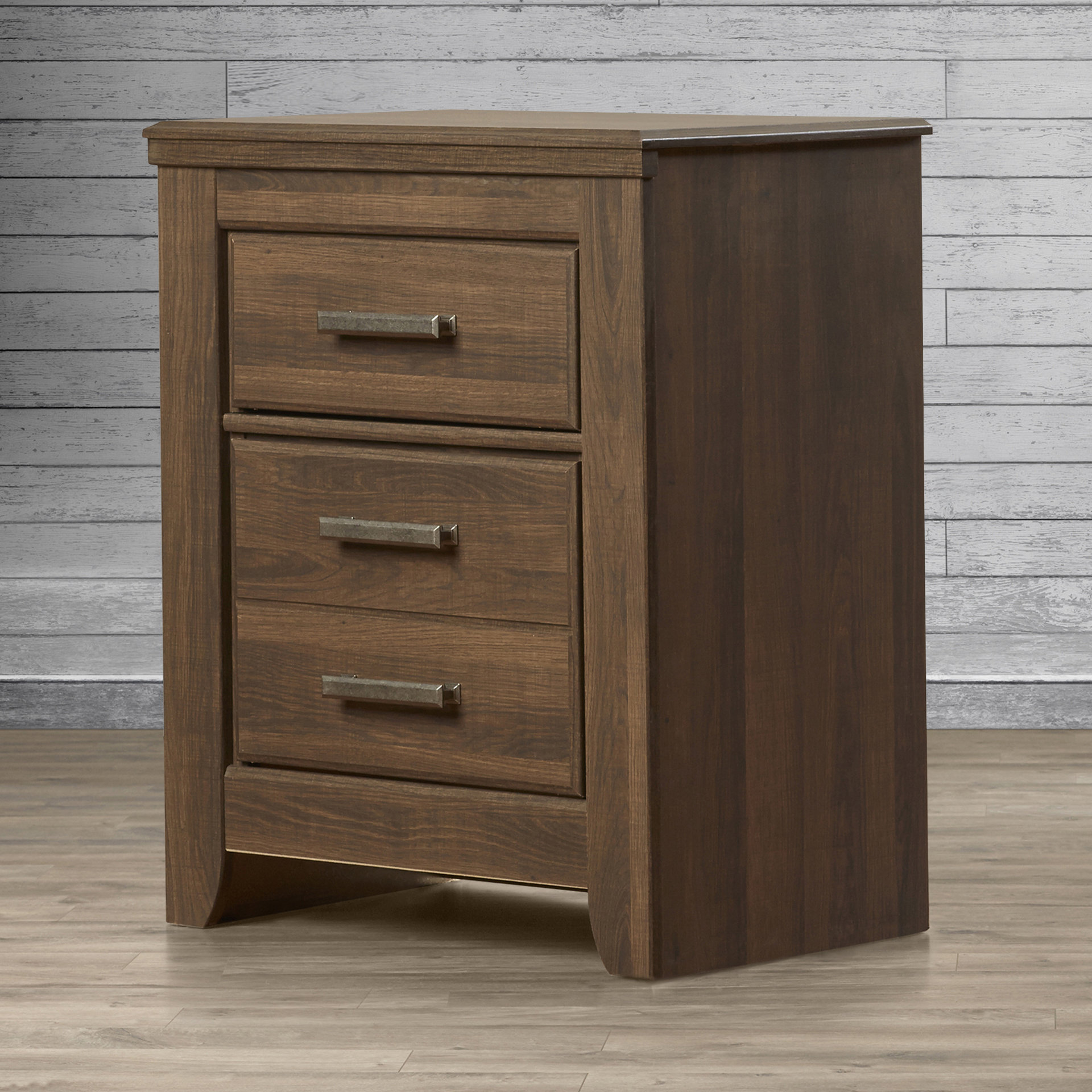 Loon Peak Granite Range 2 Drawer Nightstand & Reviews Wayfair