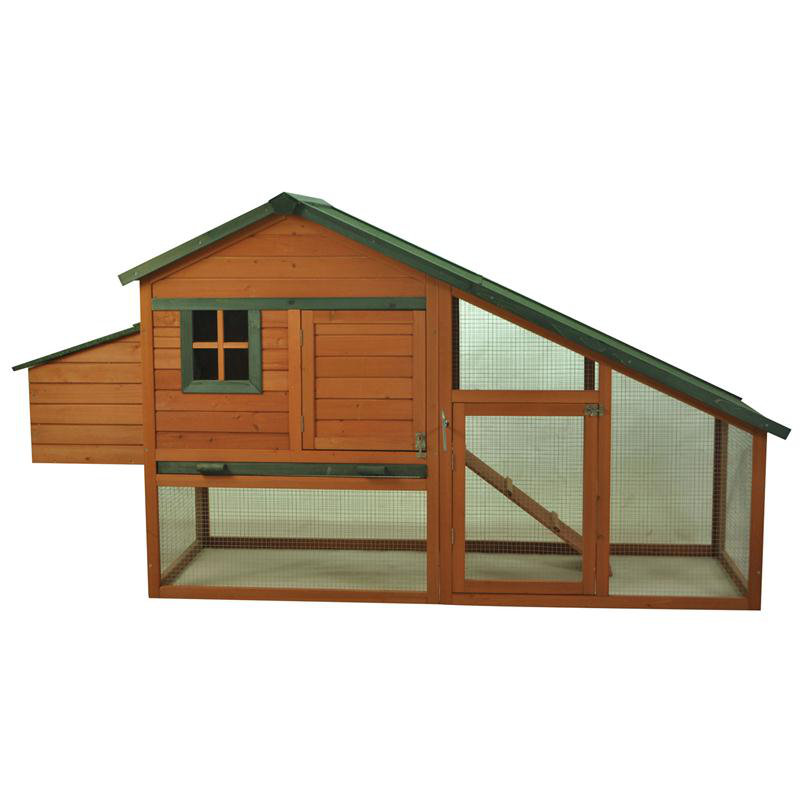 Wooden Backyard Slant Roof Hen House Chicken Coop Wayfair