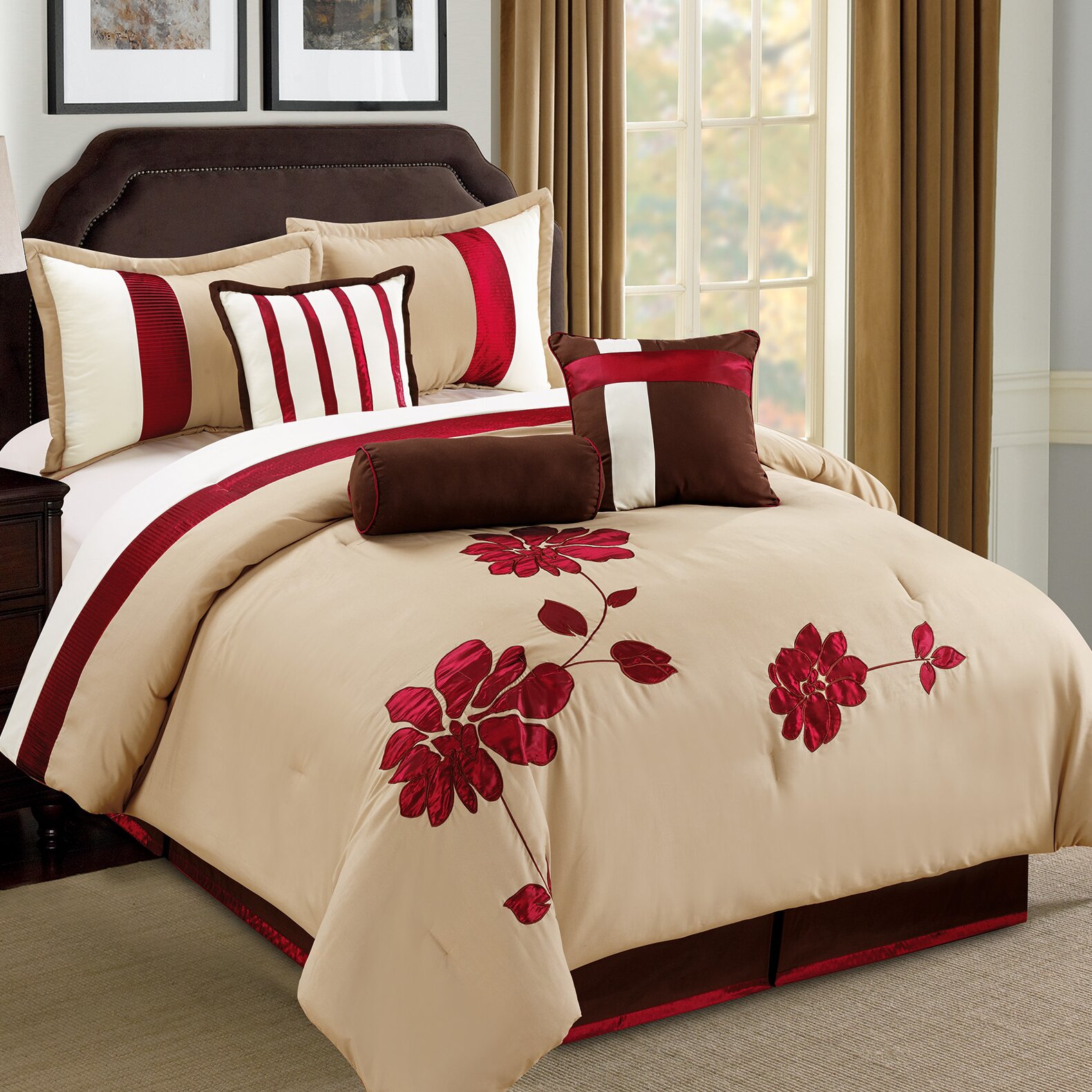 Selma 7 Piece Comforter Set Wayfair