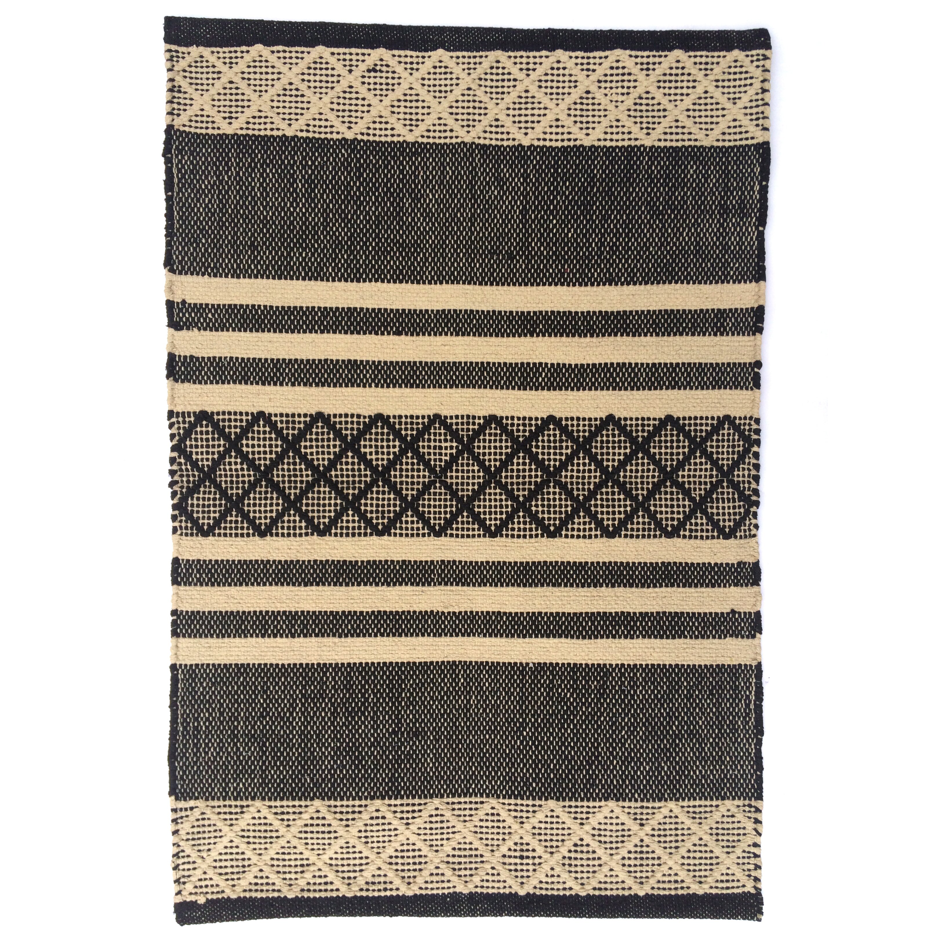 Atlas Black Area Rug by Artim Home Textile