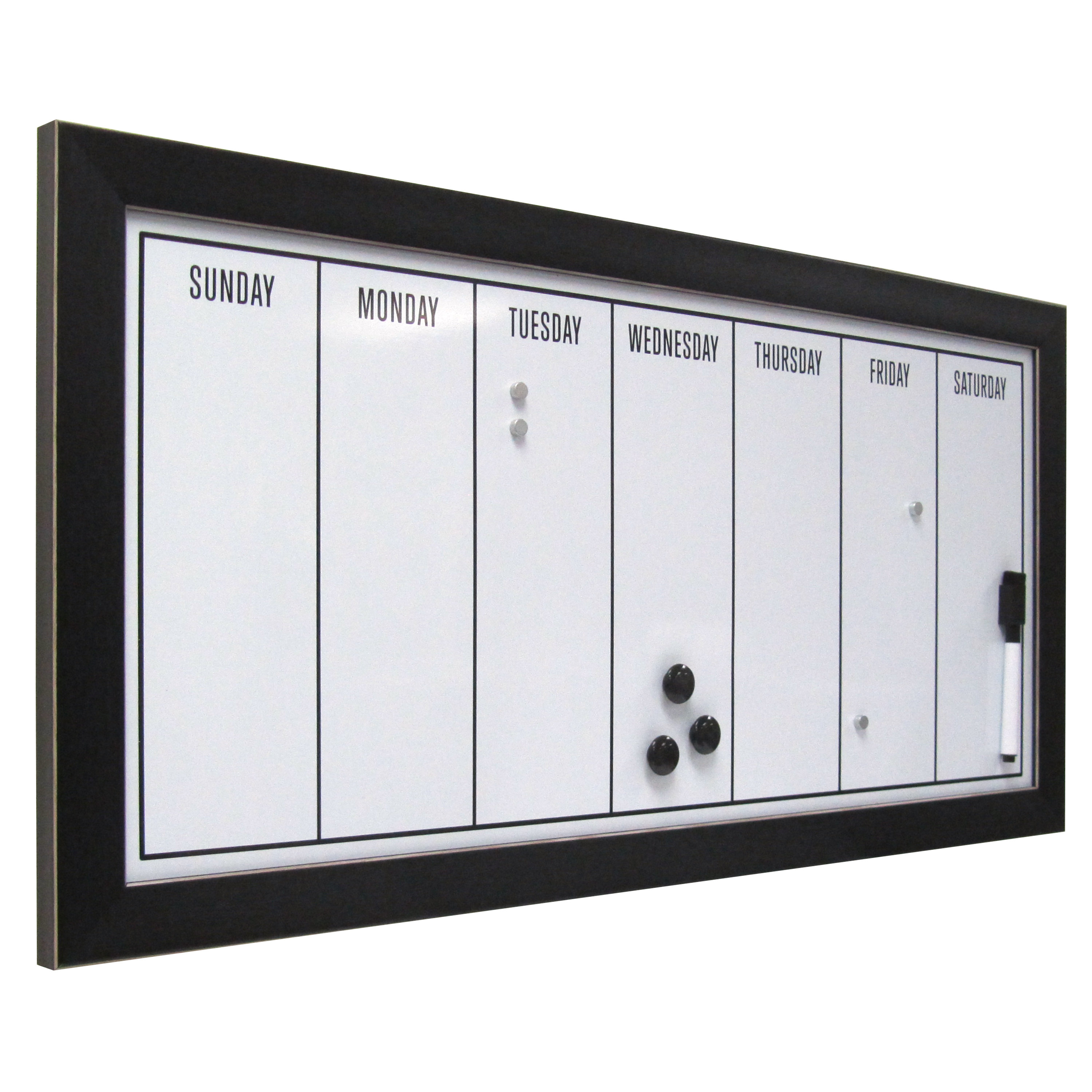 Uniek Wyeth Framed Magnetic Weekly Calendar Dry Erase Board Reviews 