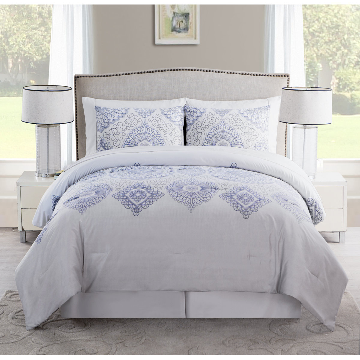 VCNY Berkshire 8 Piece Comforter Set & Reviews Wayfair