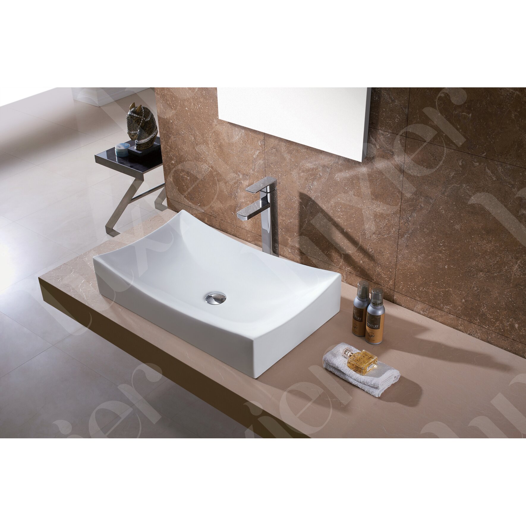 Luxier Ceramic Vessel Bathroom Sink & Reviews | Wayfair