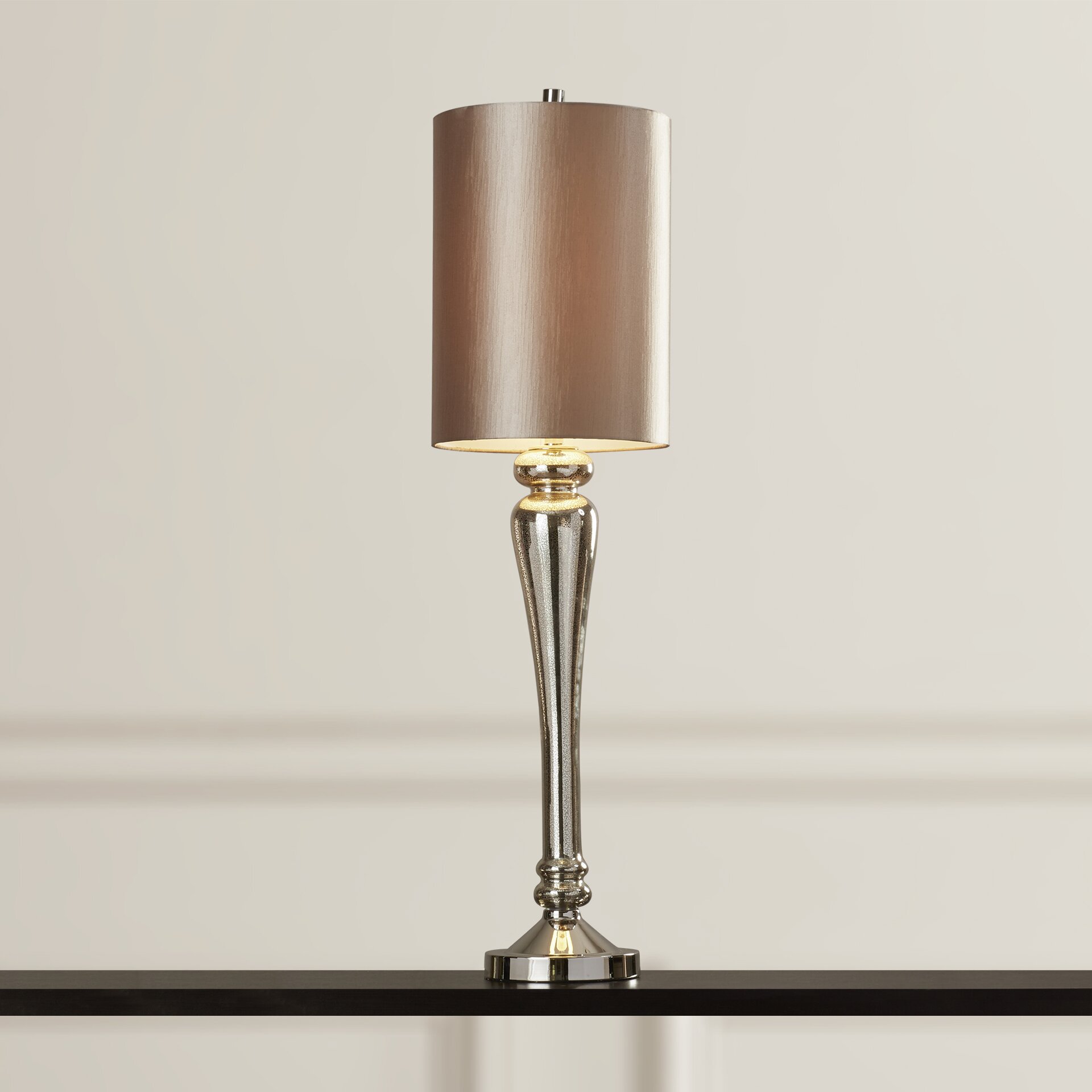 Mercer41 Miyoshi 40 H Table Lamp with Drum Shade