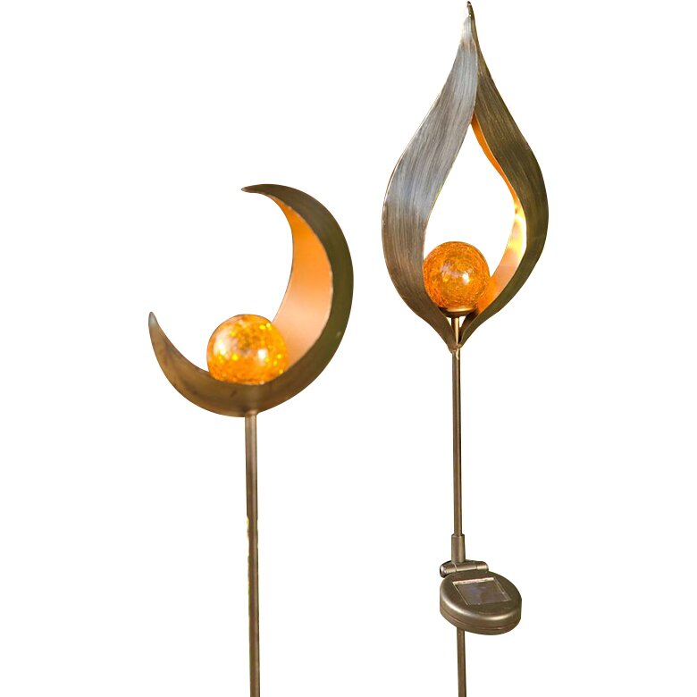 Wind & Weather Lighted Solar Garden Stake & Reviews | Wayfair