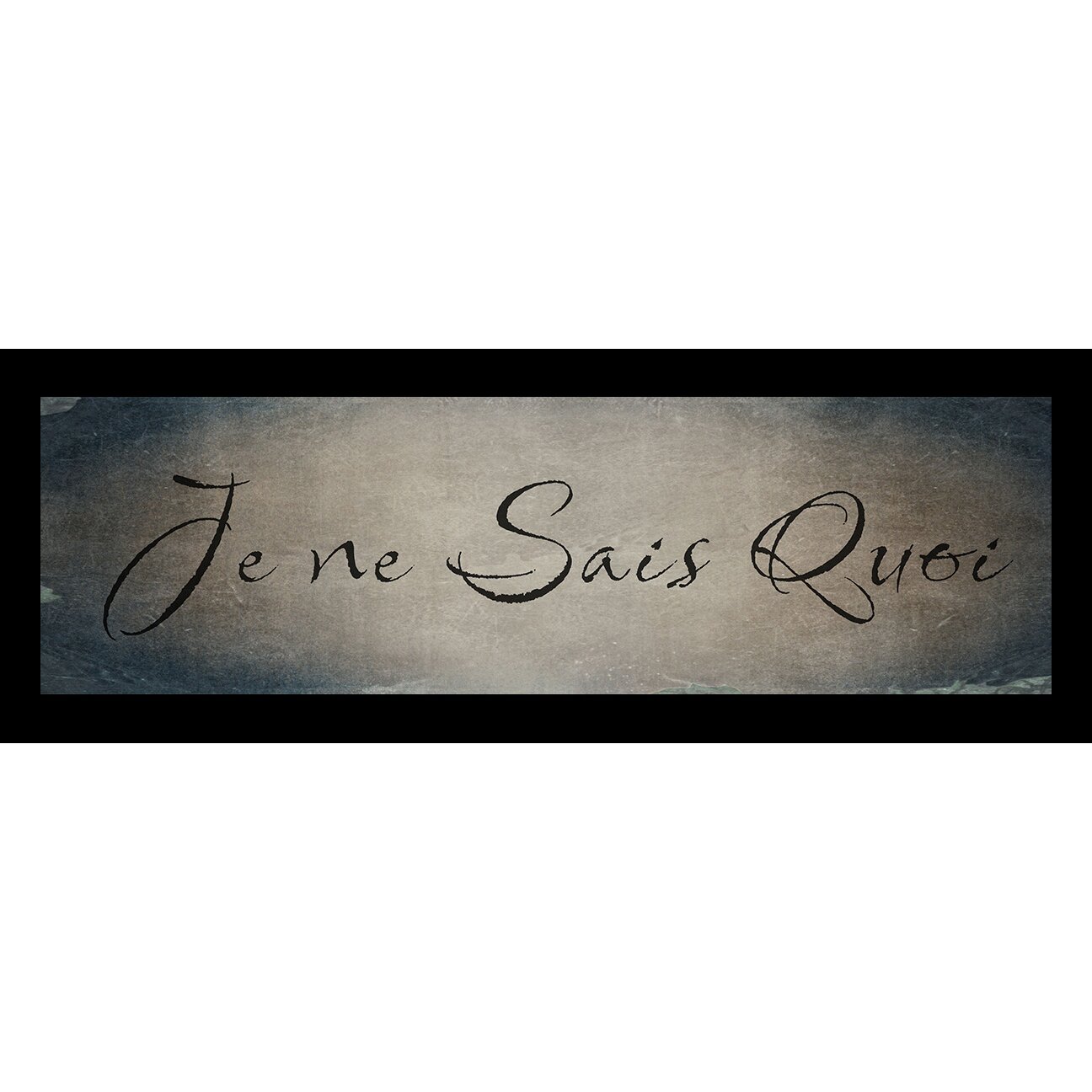 french-sayings-je-ne-sais-quoi-framed-textual-art-wayfair