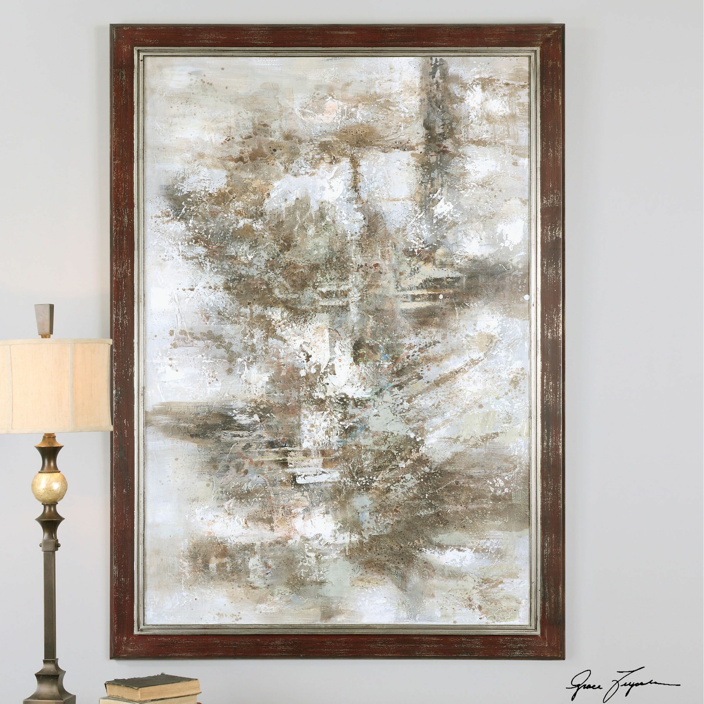 Dark Expressions Framed Original Painting on Canvas by Uttermost