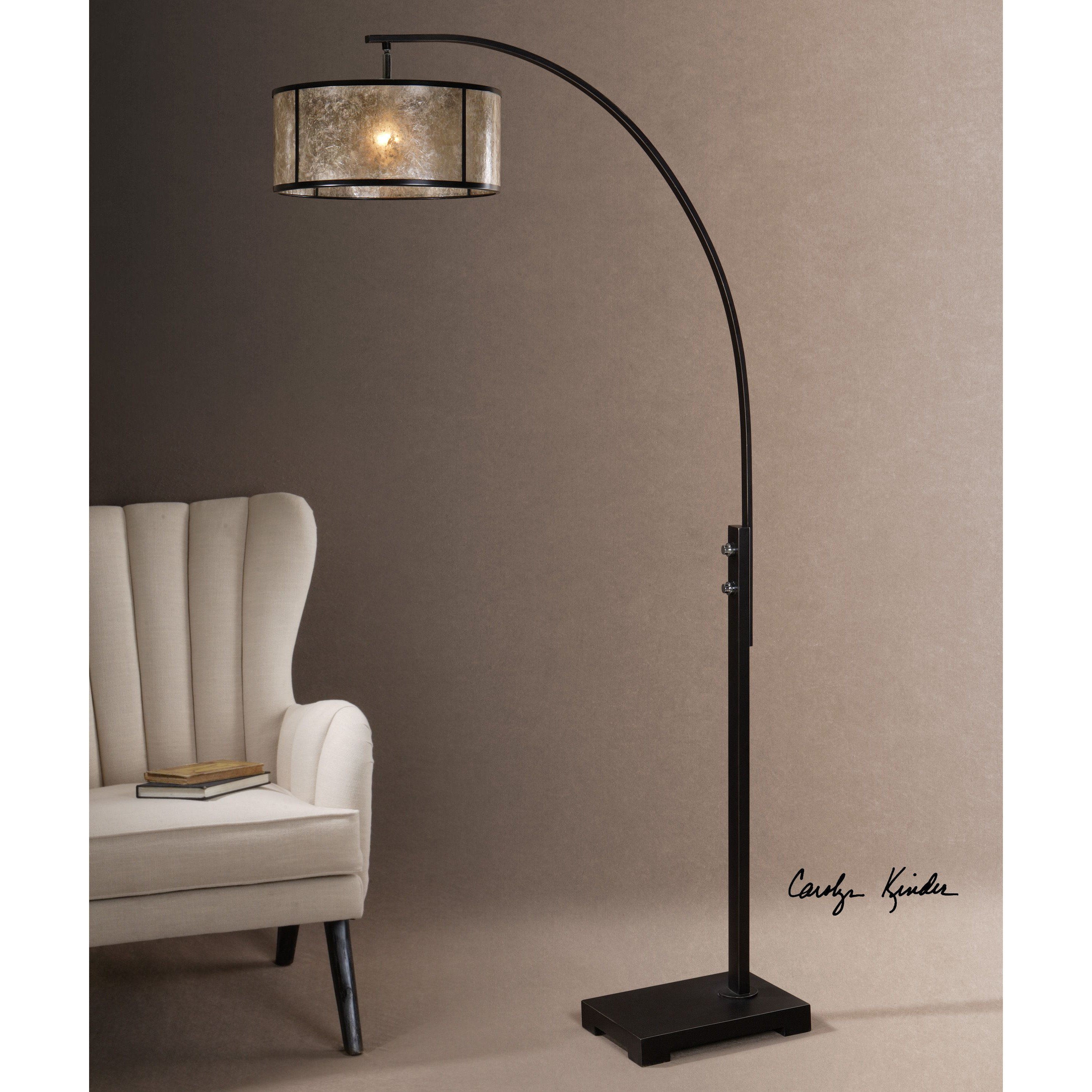 Uttermost Cairano 79.5" Arched Floor Lamp & Reviews Wayfair