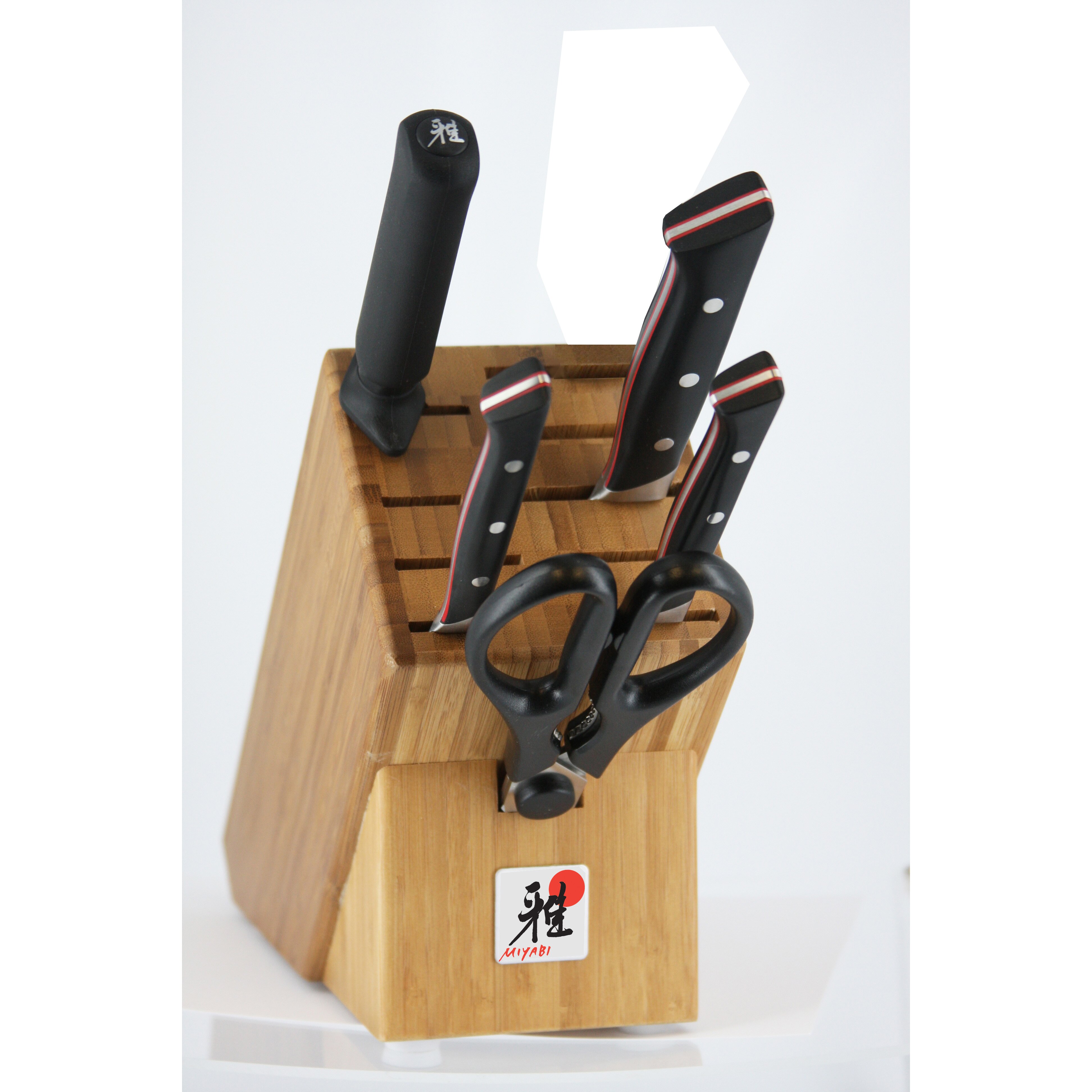 Red 600S Morimoto Edition 6 pc Knife Block Set