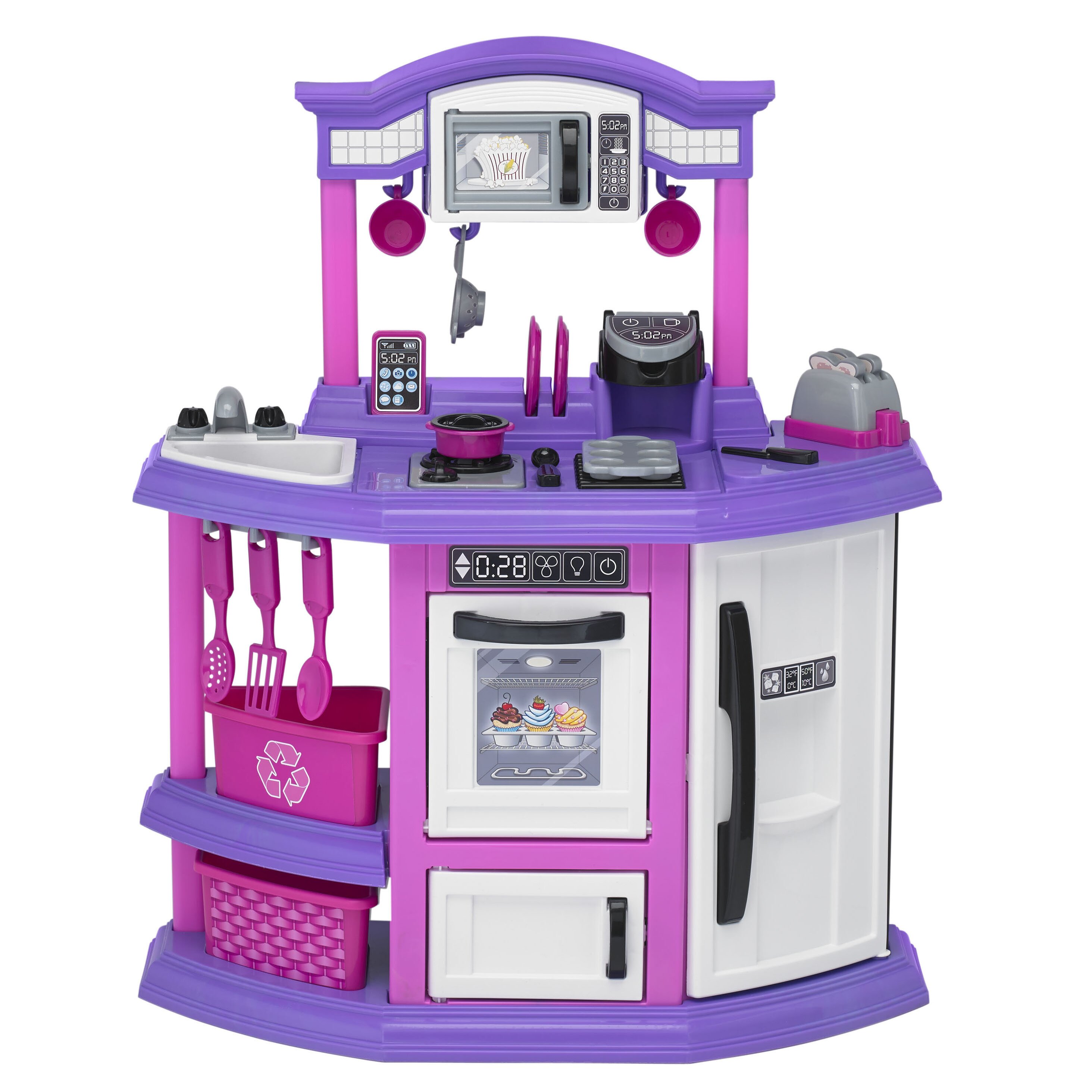 American Plastic Toys 22 Piece Baker's Kitchen Set & Reviews | Wayfair