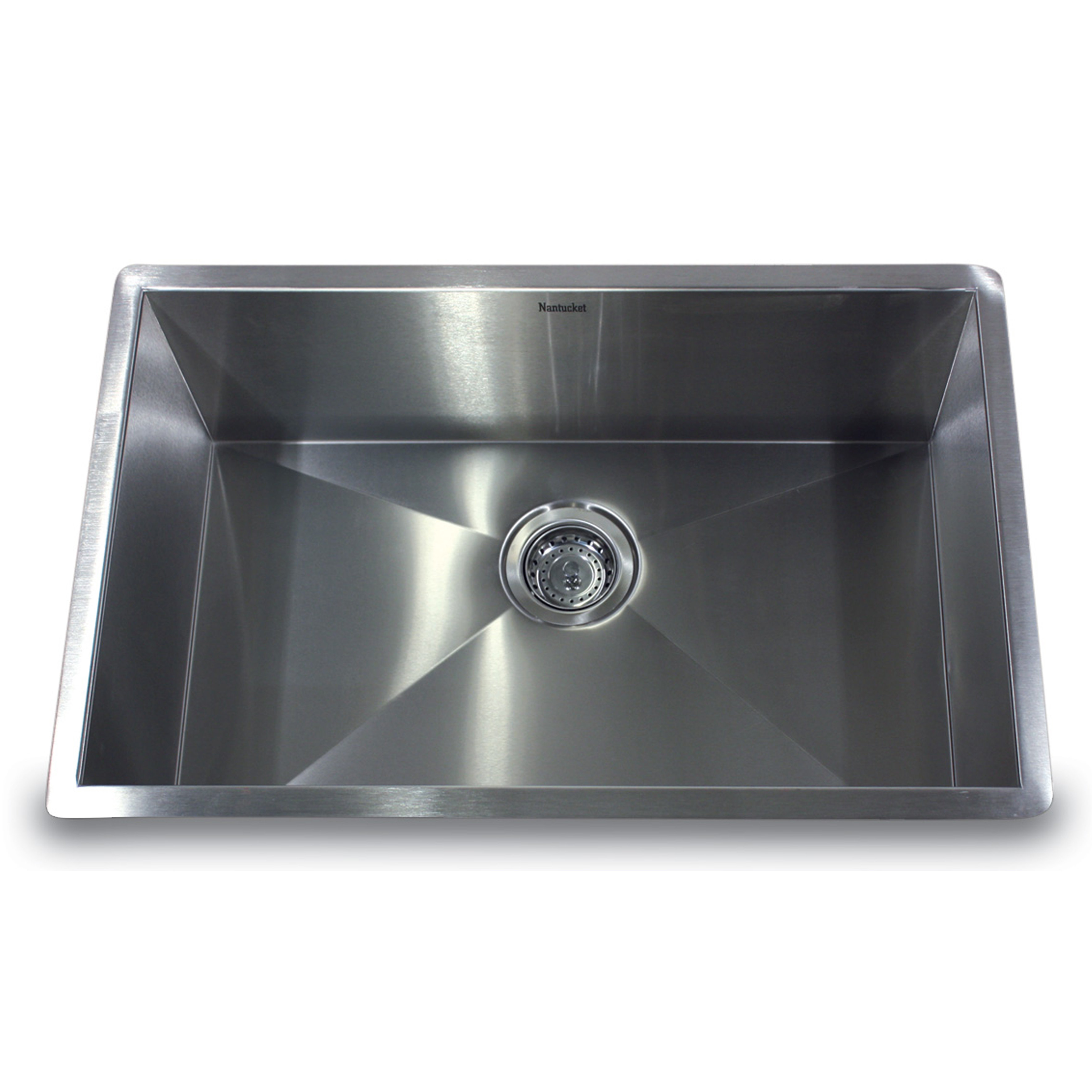 ... Large Rectangle Stainless Steel Single Bowl Kitchen Sink by Nantucket