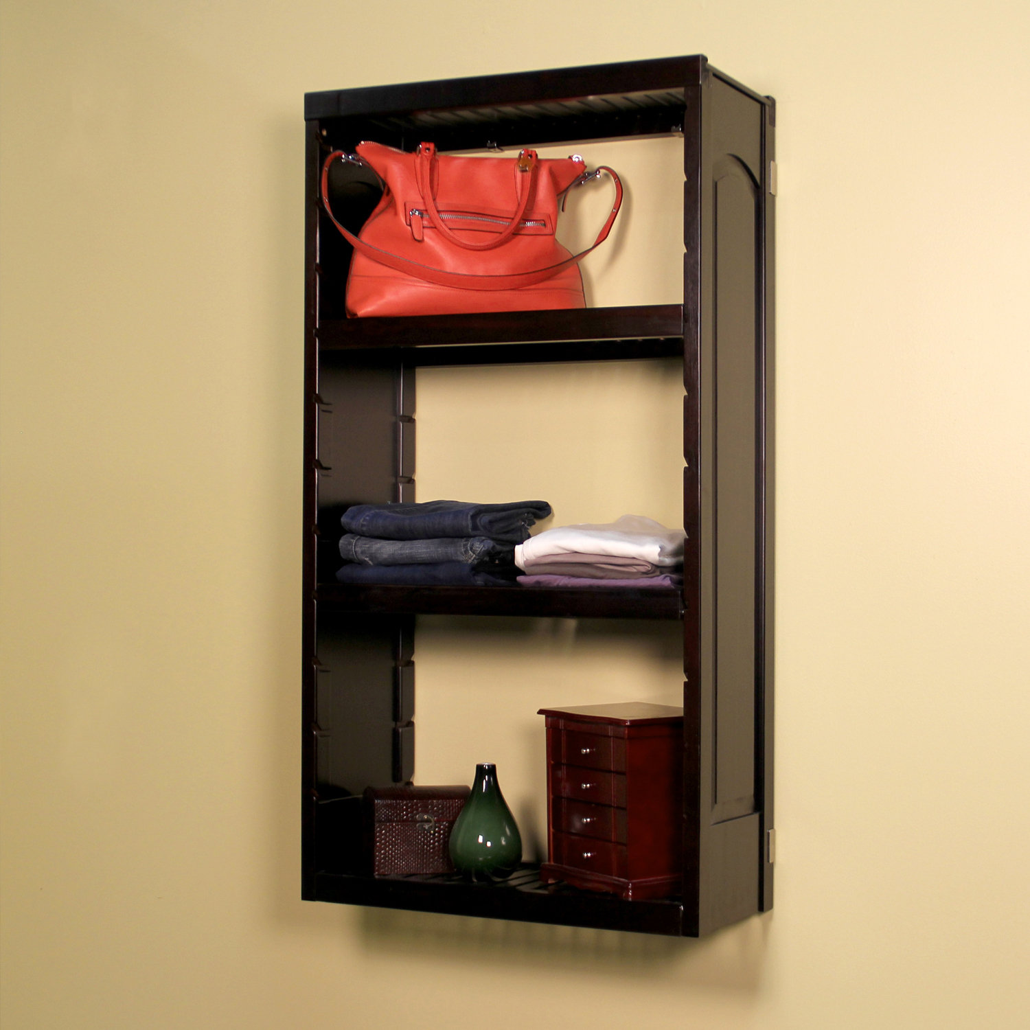 john louis home reviews John Louis Home 12" Deep Woodcrest Stand Alone Tower & Reviews | Wayfair