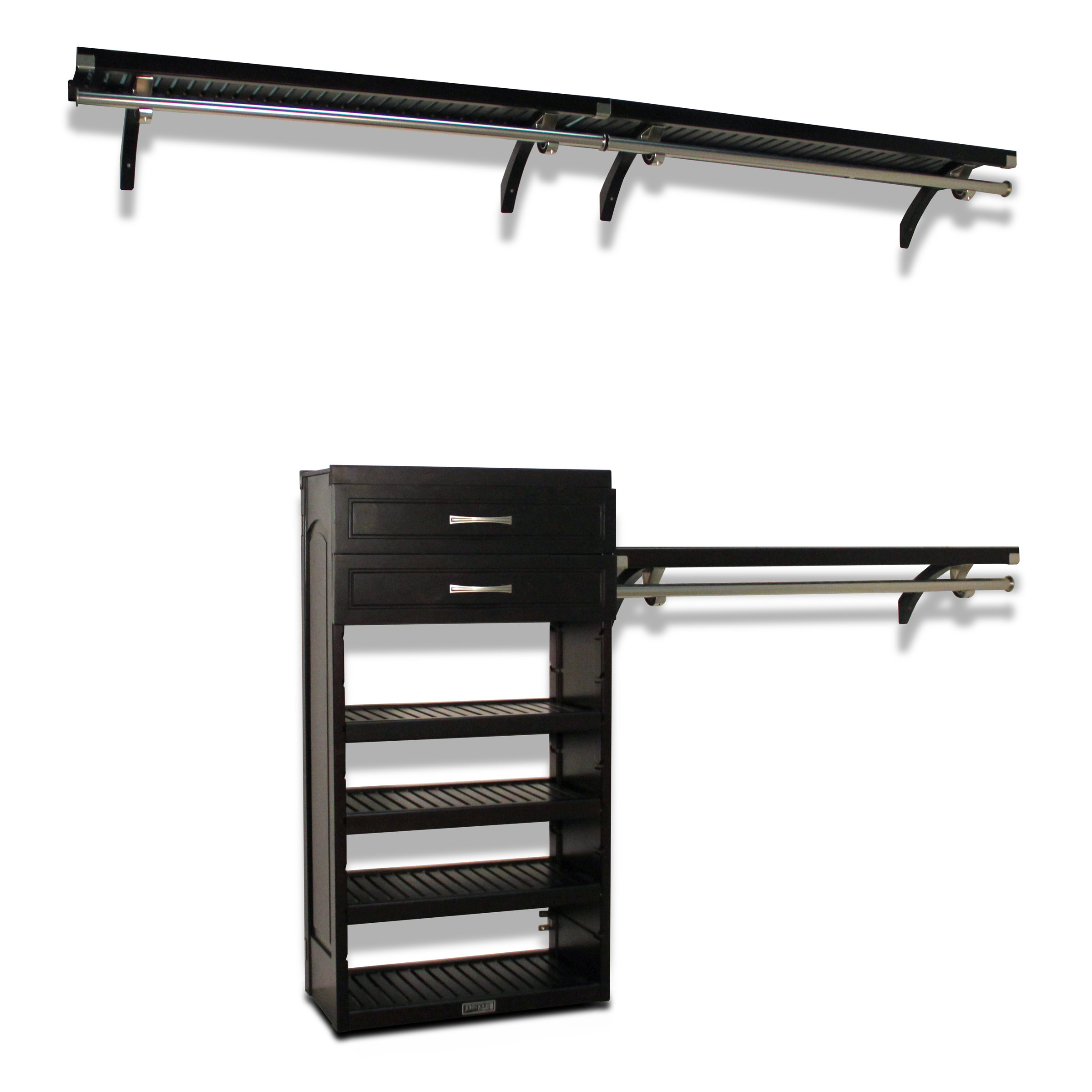 John Louis Woodcrest Closet Systems Literacy Basics