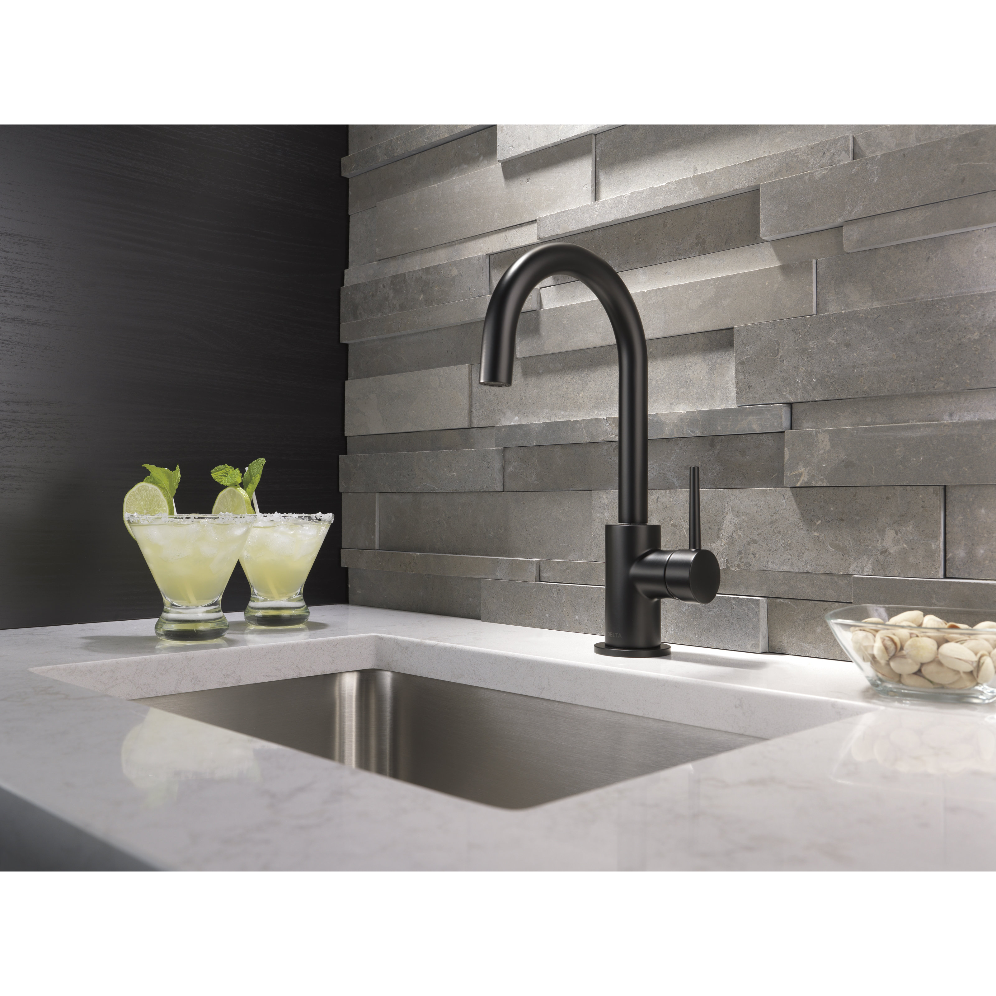 Delta Trinsic® Single Handle Centerset Bar Prep Faucet & Reviews Wayfair