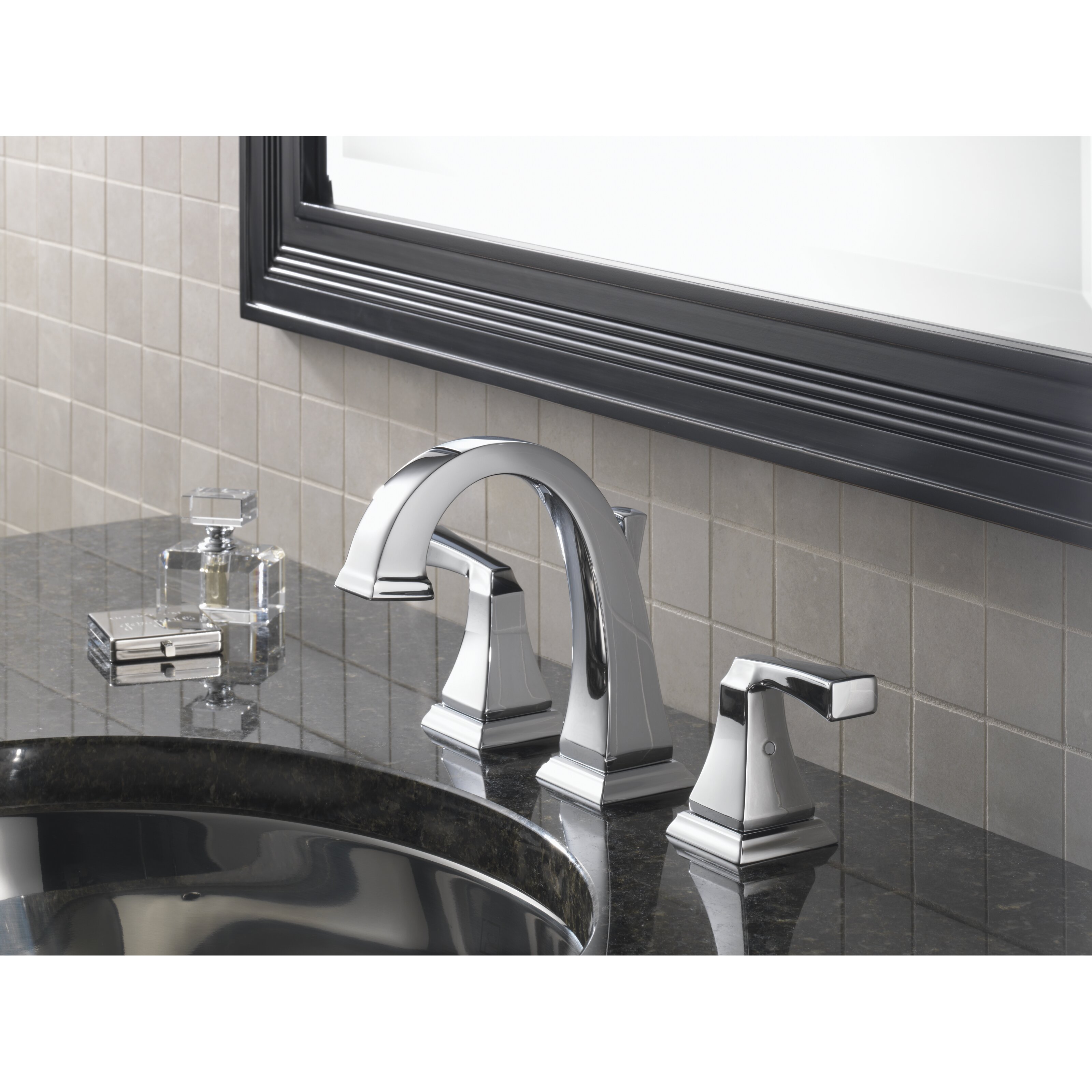 Delta Dryden Widespread Bathroom Faucet with Double Lever ...