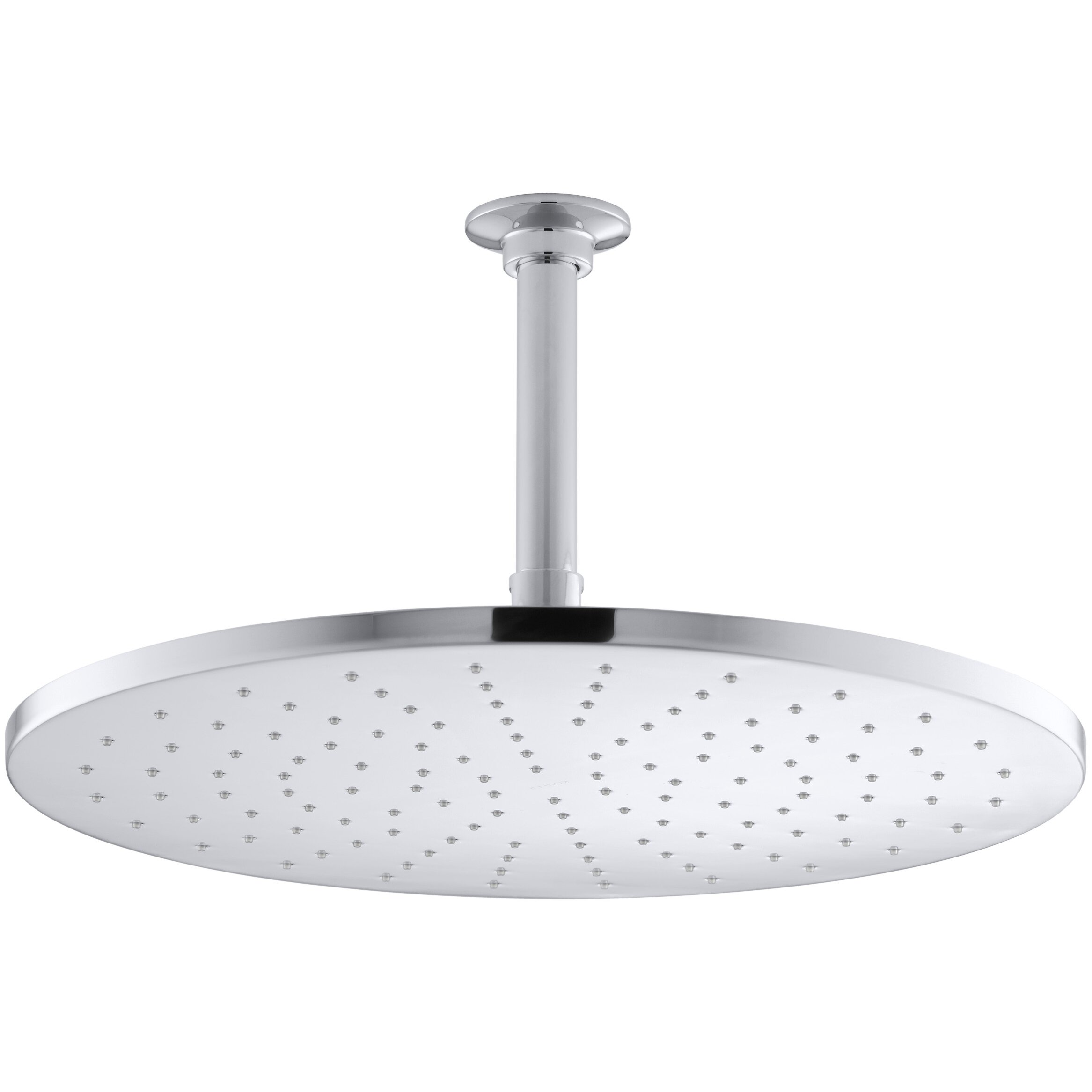 Contemporary Round 14 Rainhead with Katalyst Air Induction Spray, 2.5