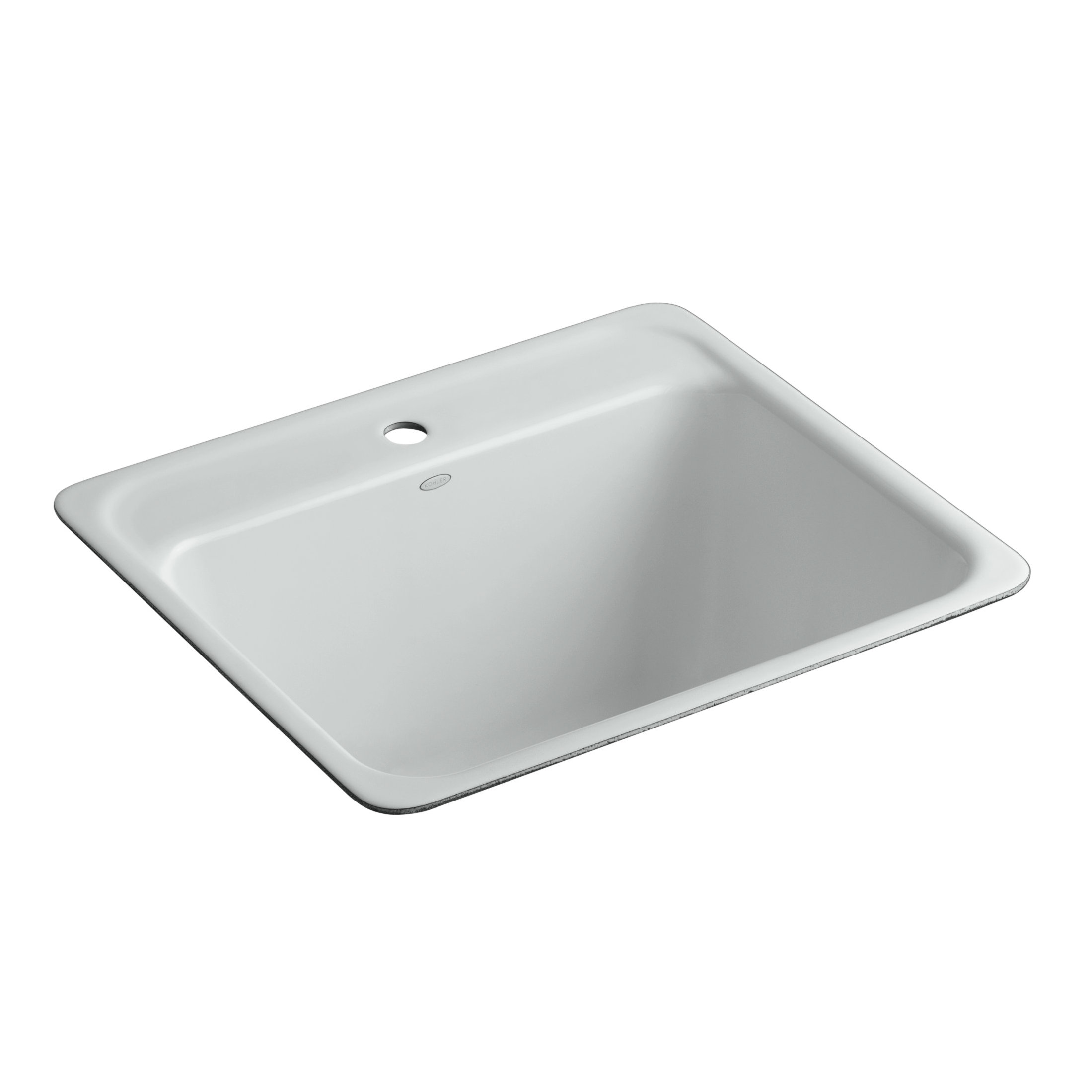 Kohler Glen Falls 25" x 22" Single UnderMount Utility Sink with Faucet