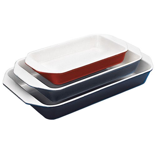 13.63 Enamel Rectangular Dish by Paderno World Cuisine