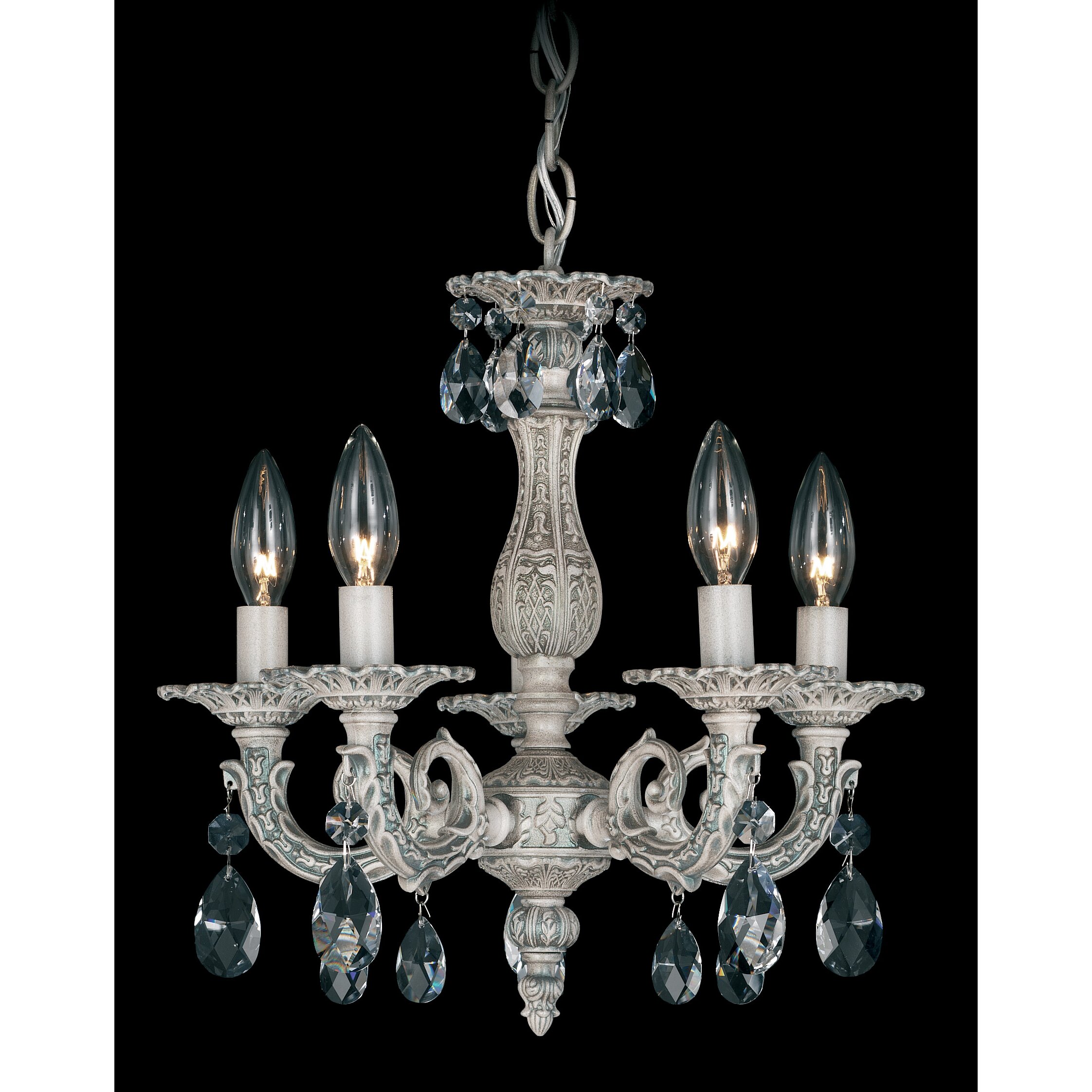 Milano 5 Light Crystal Chandelier by Schonbek