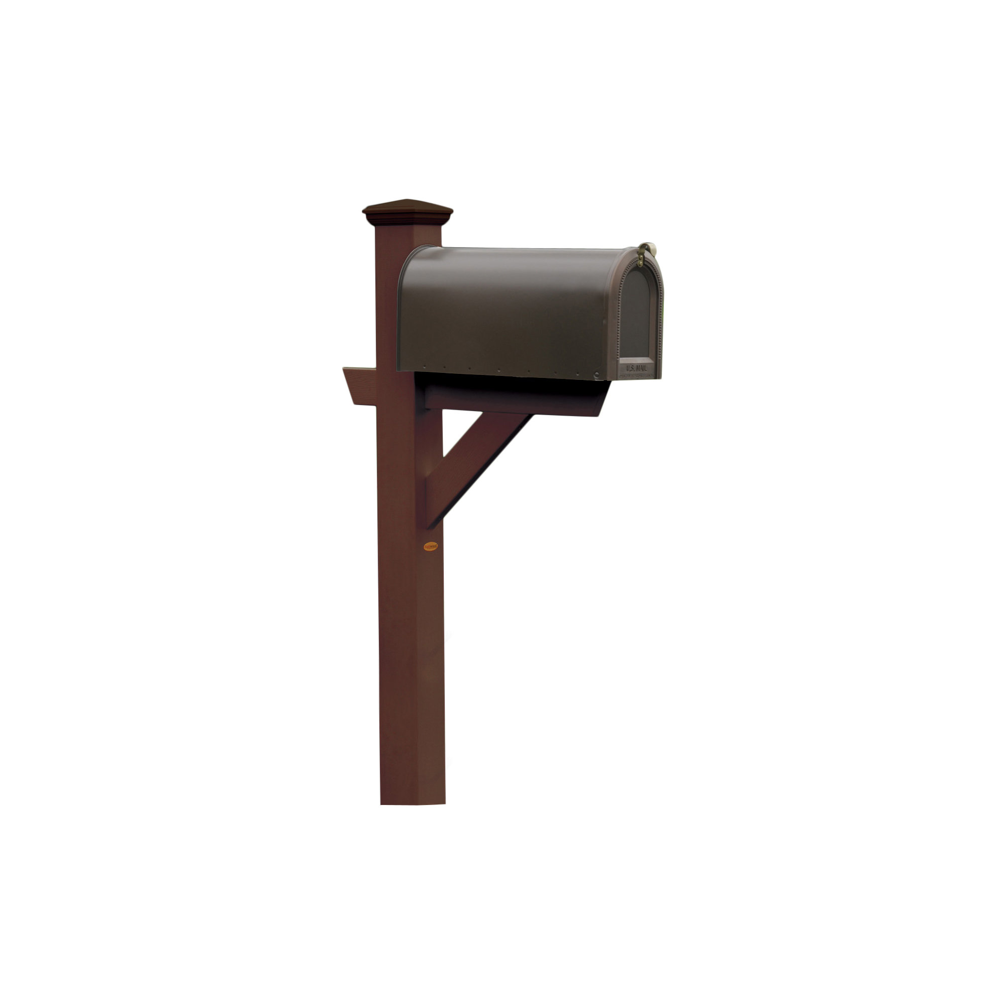 Highwood USA Hazleton Mailbox Post & Reviews Wayfair