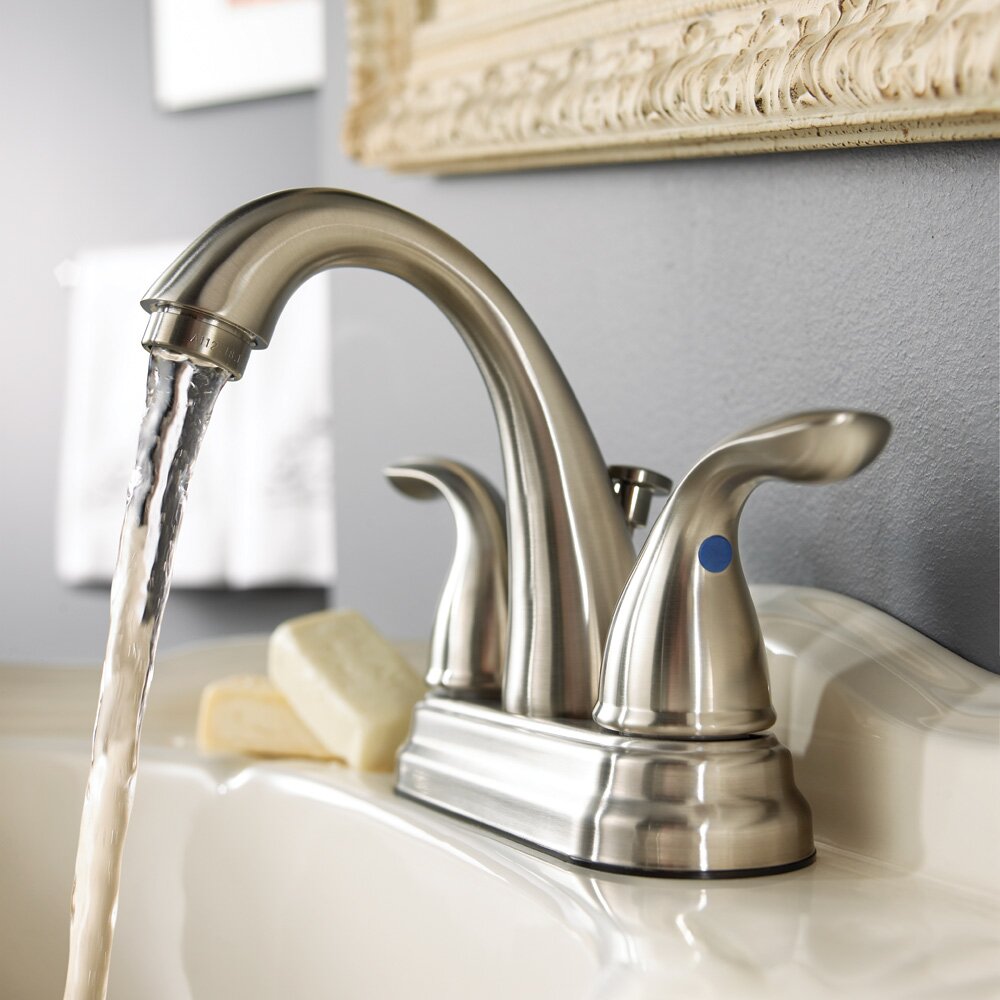 Refresh Double Hanle Centerset Faucet by Speakman